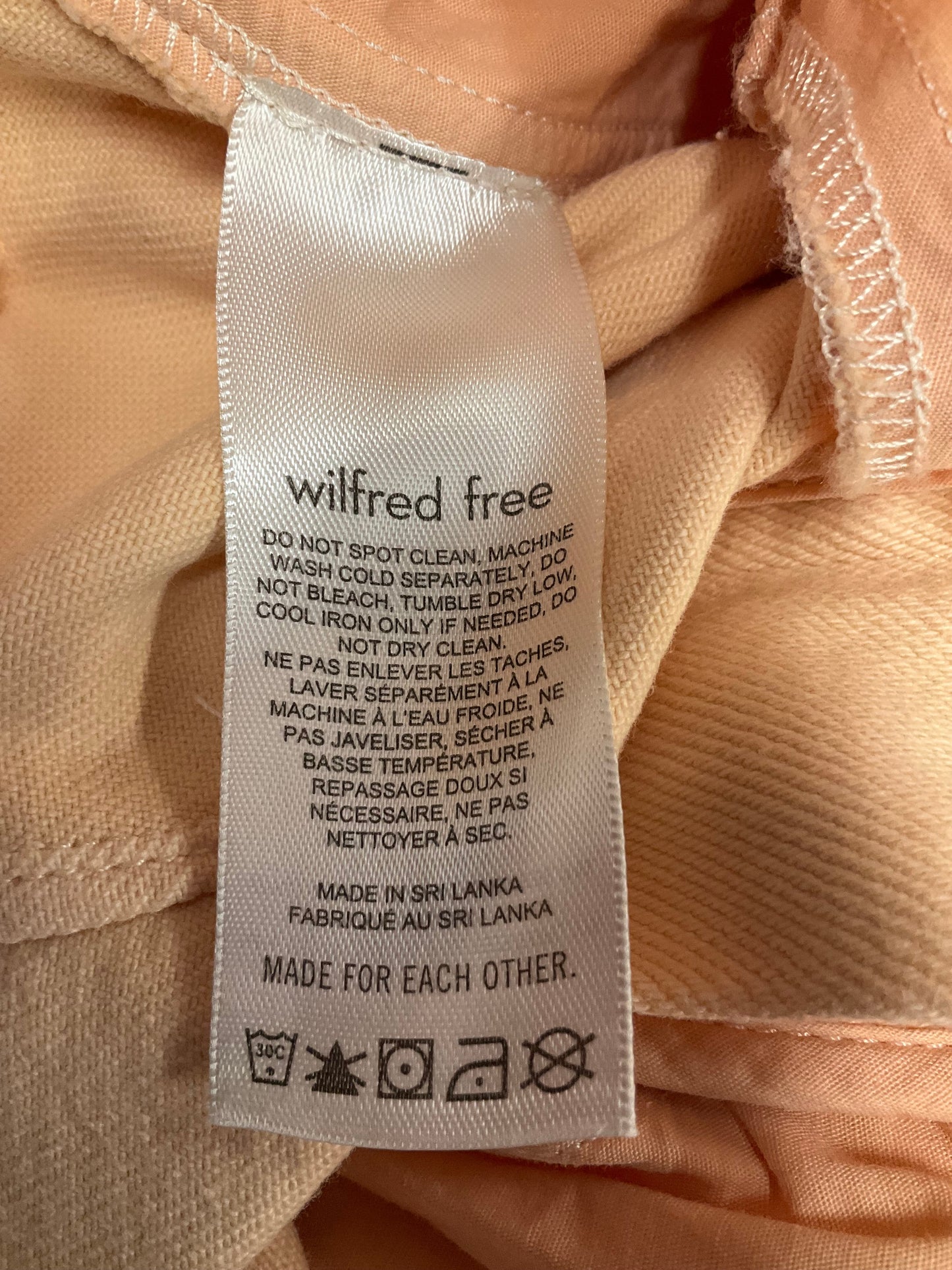 Peach Pants Cargo & Utility Wilfred, Size 10