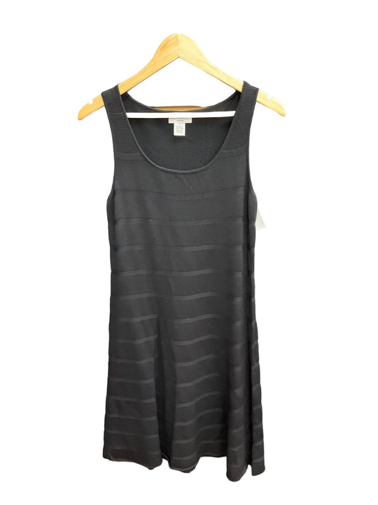 Black Dress Casual Midi Carmen By Carmen Marc Valvo, Size S