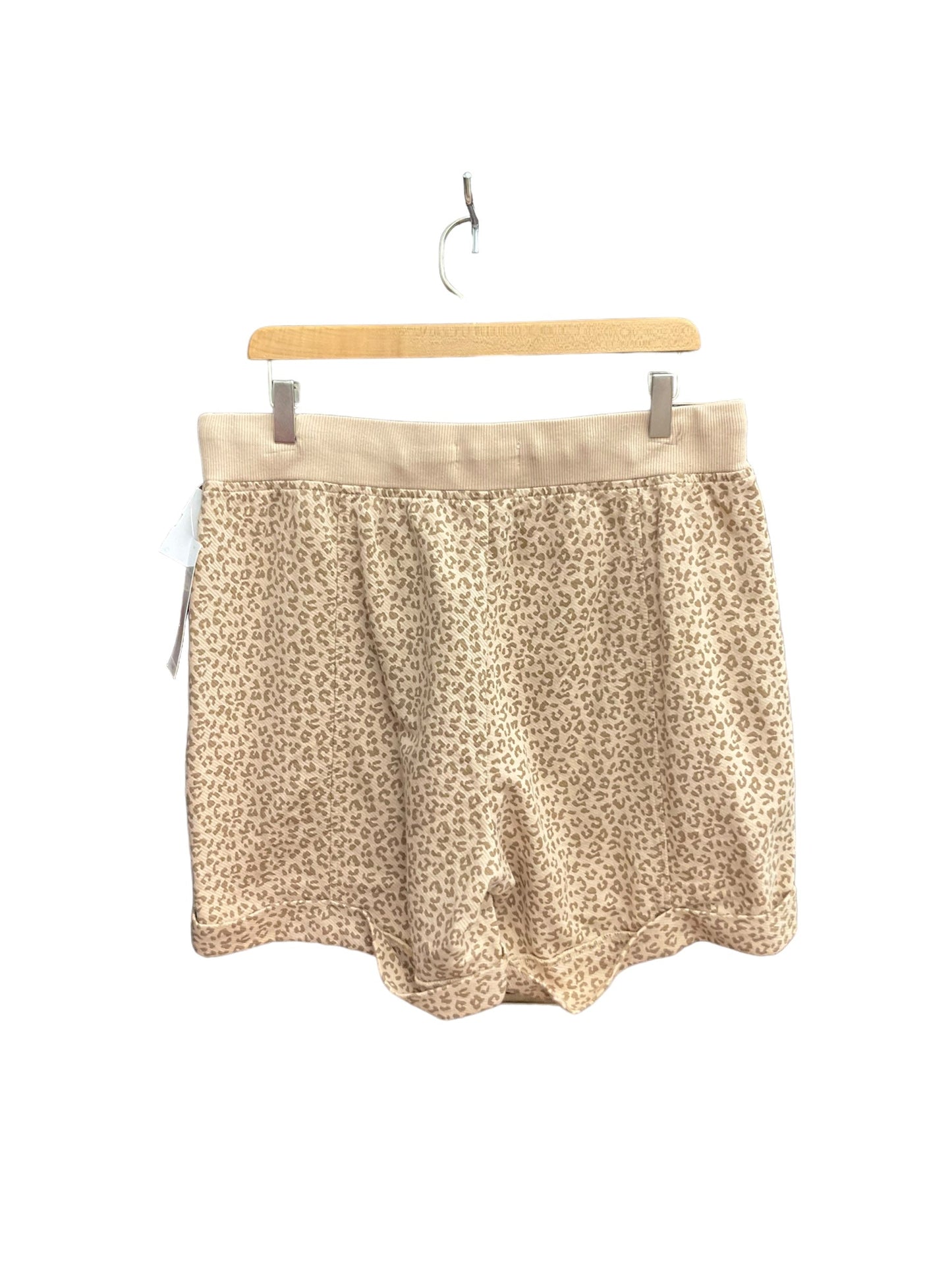 Animal Print Shorts New Directions, Size 16