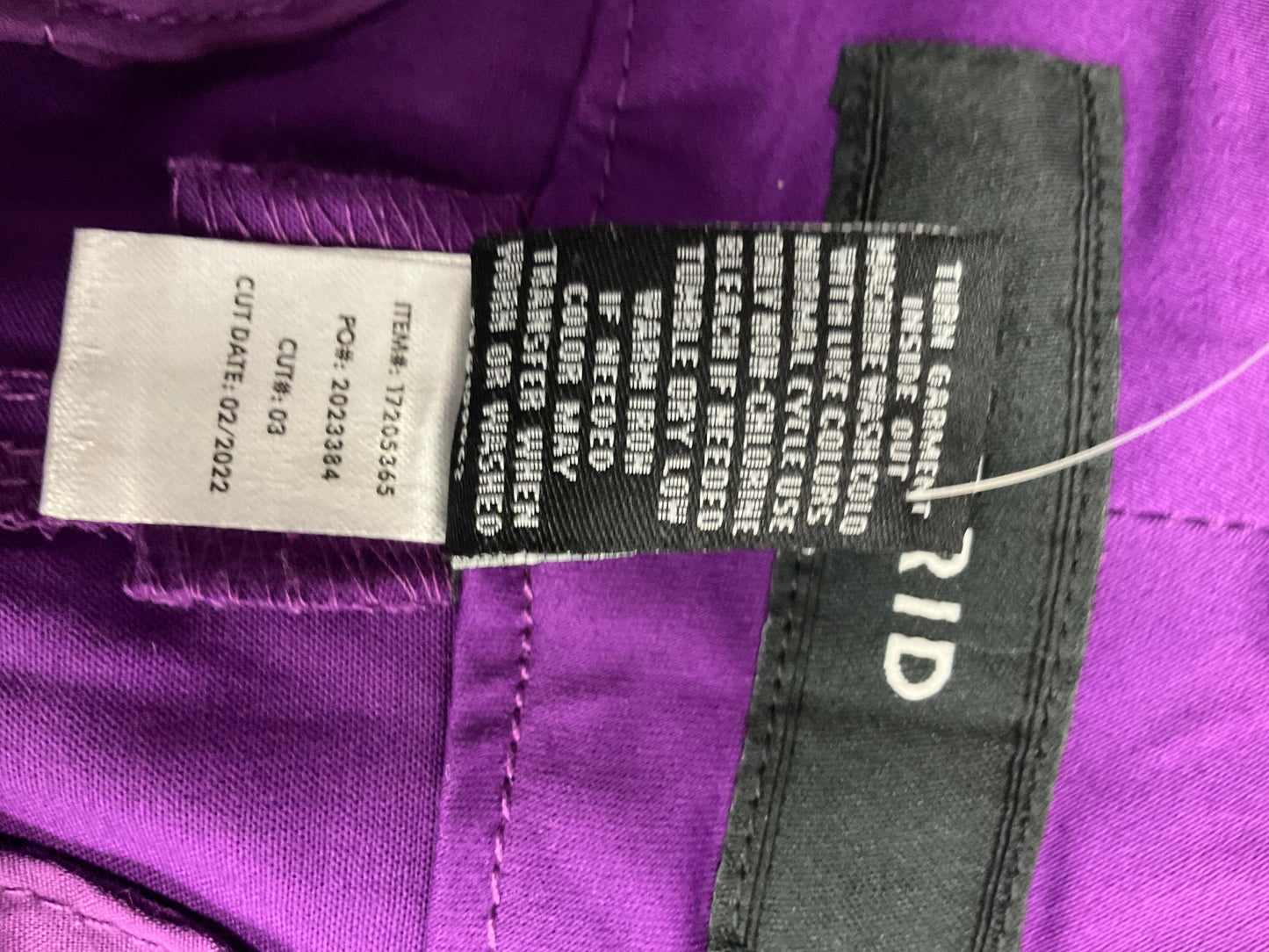 Purple Shorts Torrid, Size 18