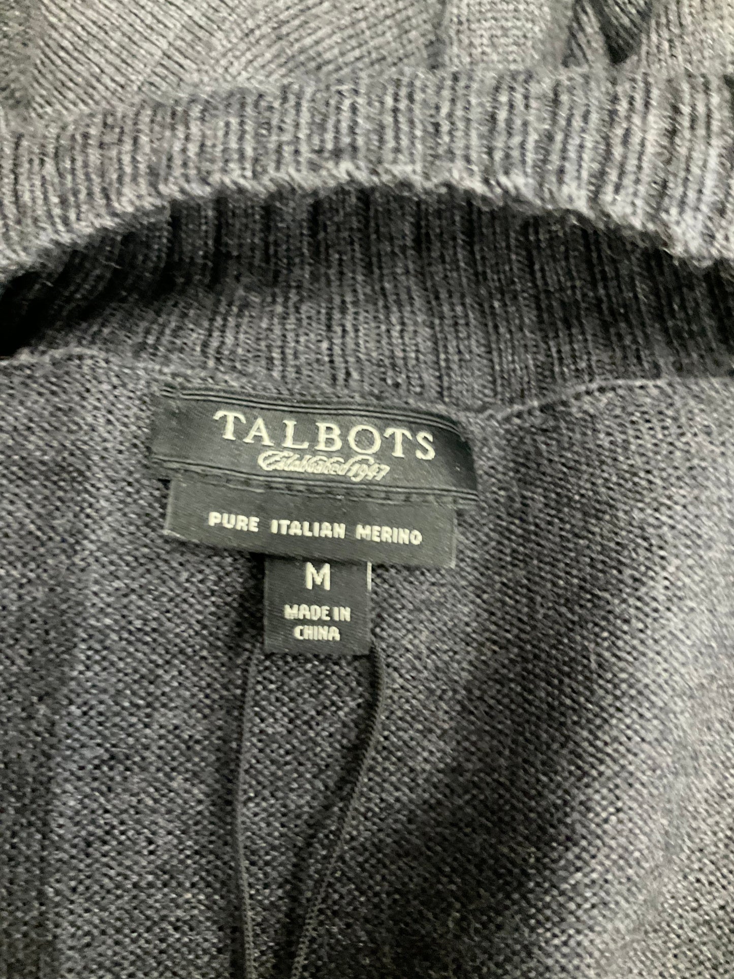 Grey Cardigan Talbots, Size M