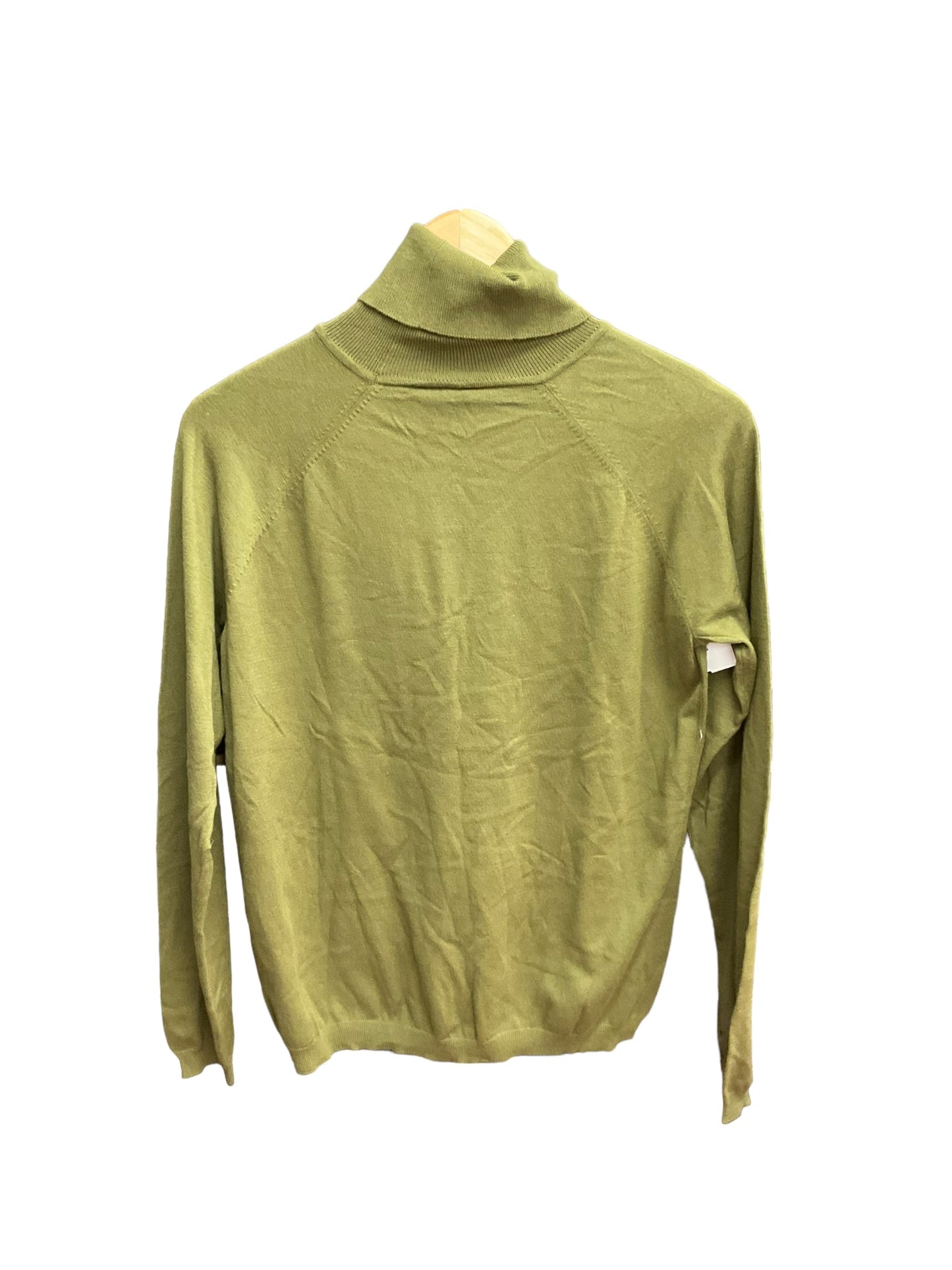 Green Top Long Sleeve Basic Talbots, Size L