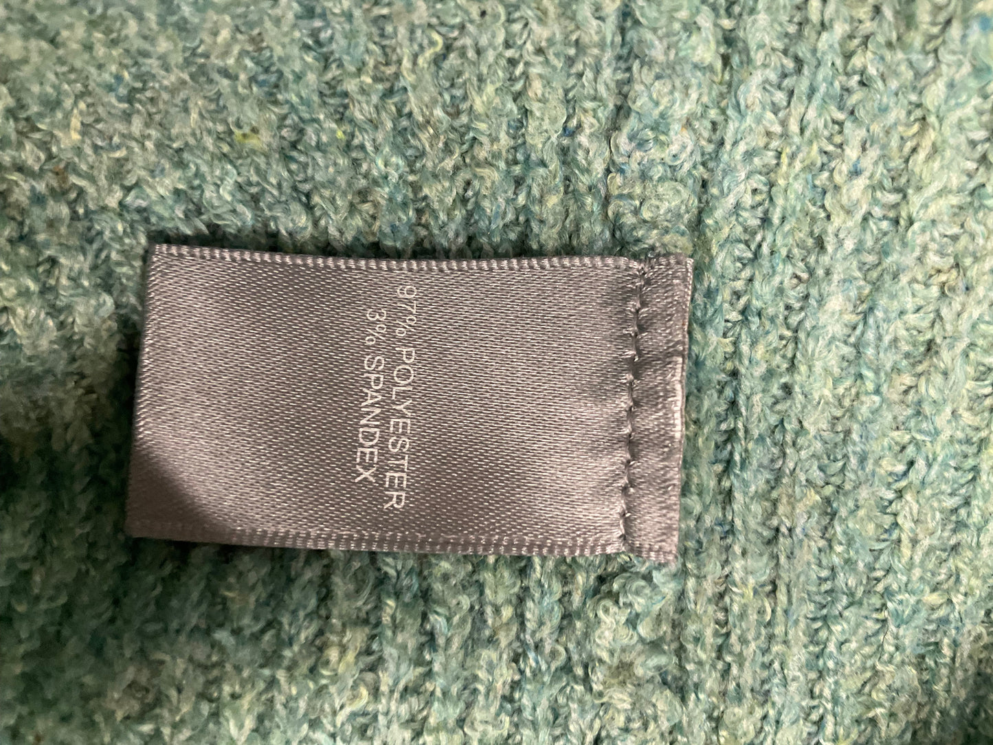 Teal Sweater Marled, Size L