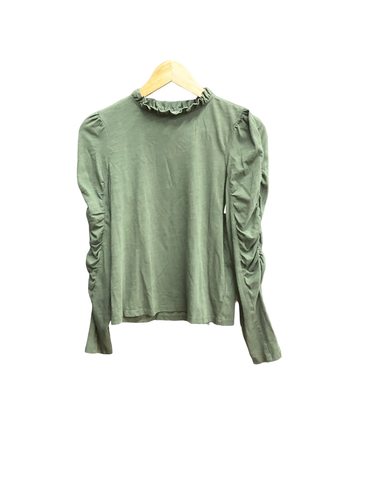 Green Top Long Sleeve Maeve, Size S