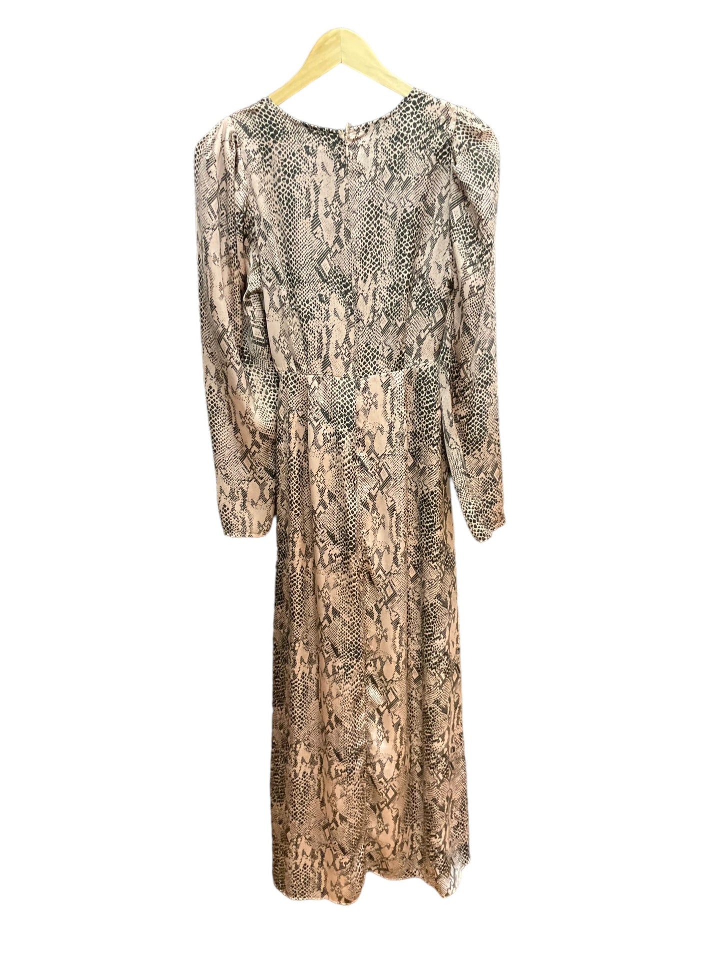 Dress Party Long By Bar Iii In Snakeskin Print, Size: S