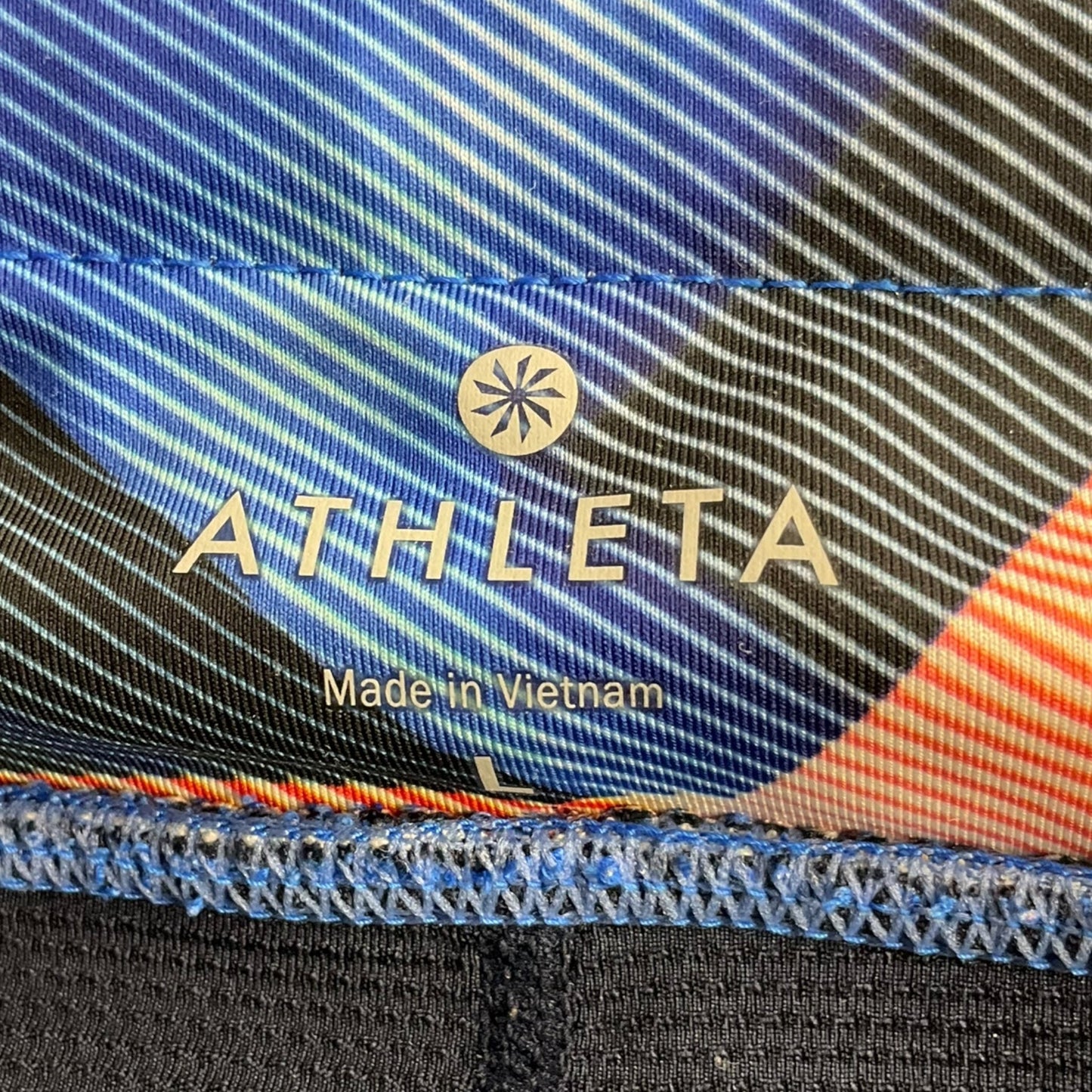 Athletic Skort By Athleta In Multi-colored, Size: L