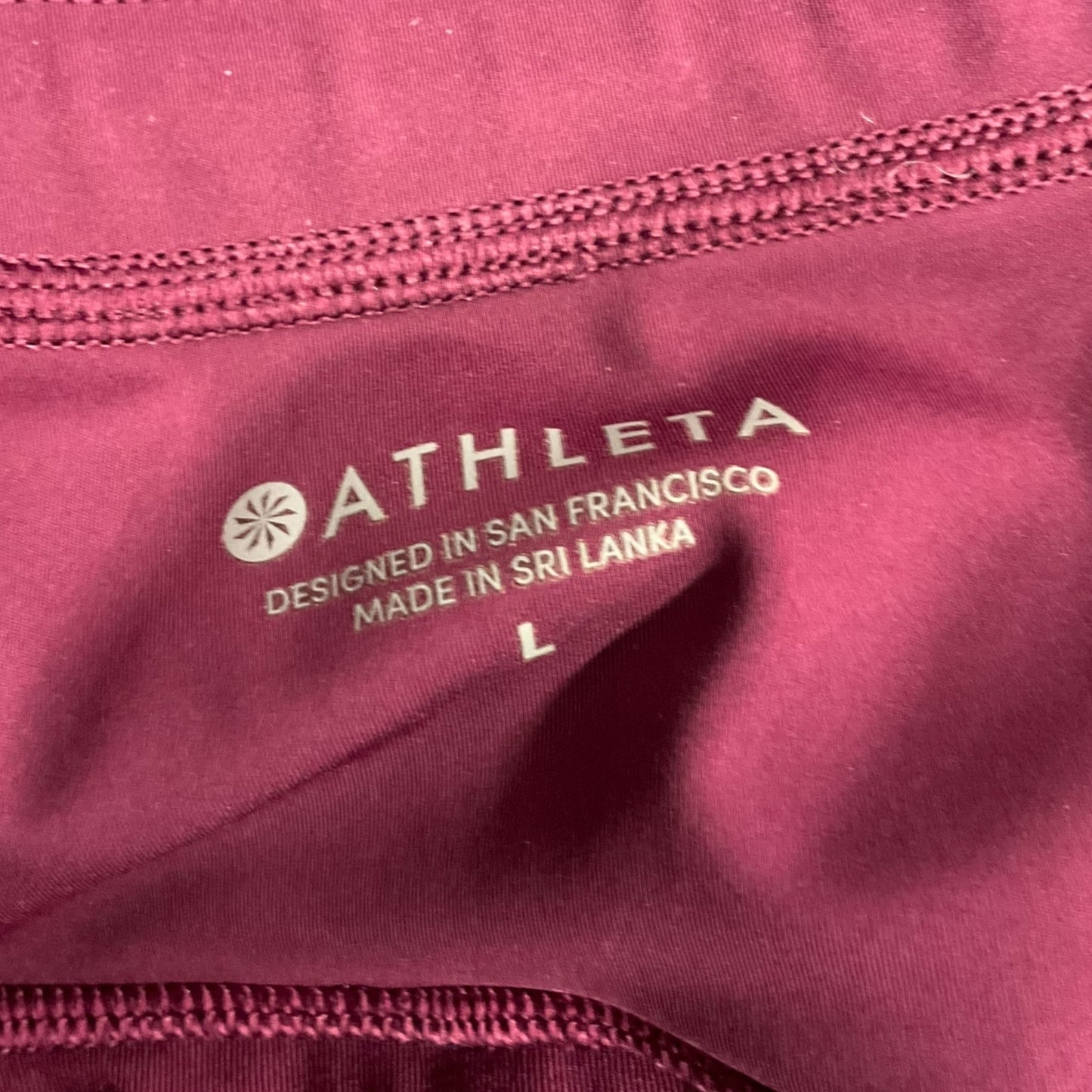 Athletic Skort By Athleta In Purple, Size: L