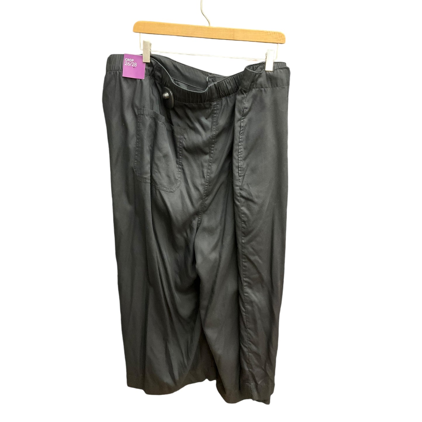 Pants Wide Leg By Lane Bryant In Black, Size: 28