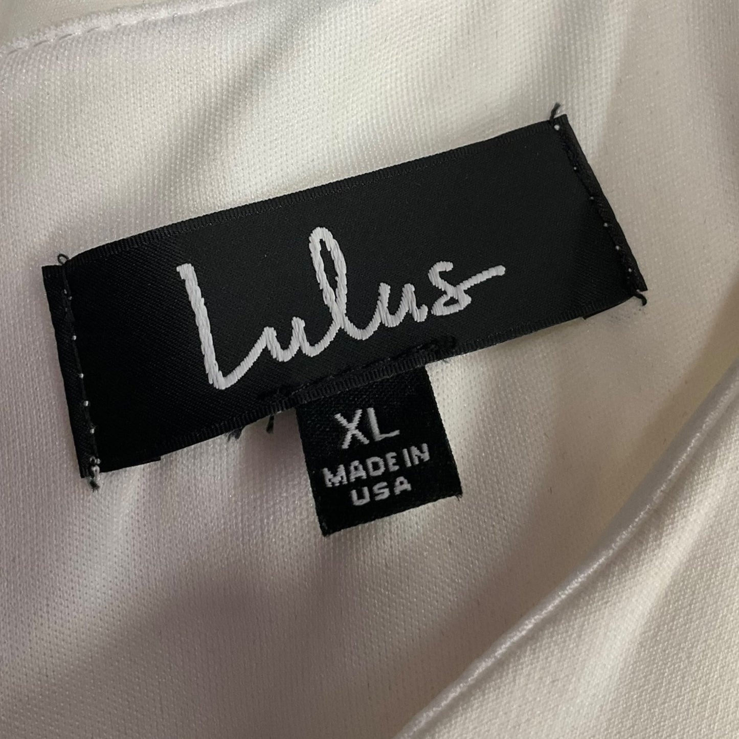 Dress Work By Lulus In Cream, Size: Xl