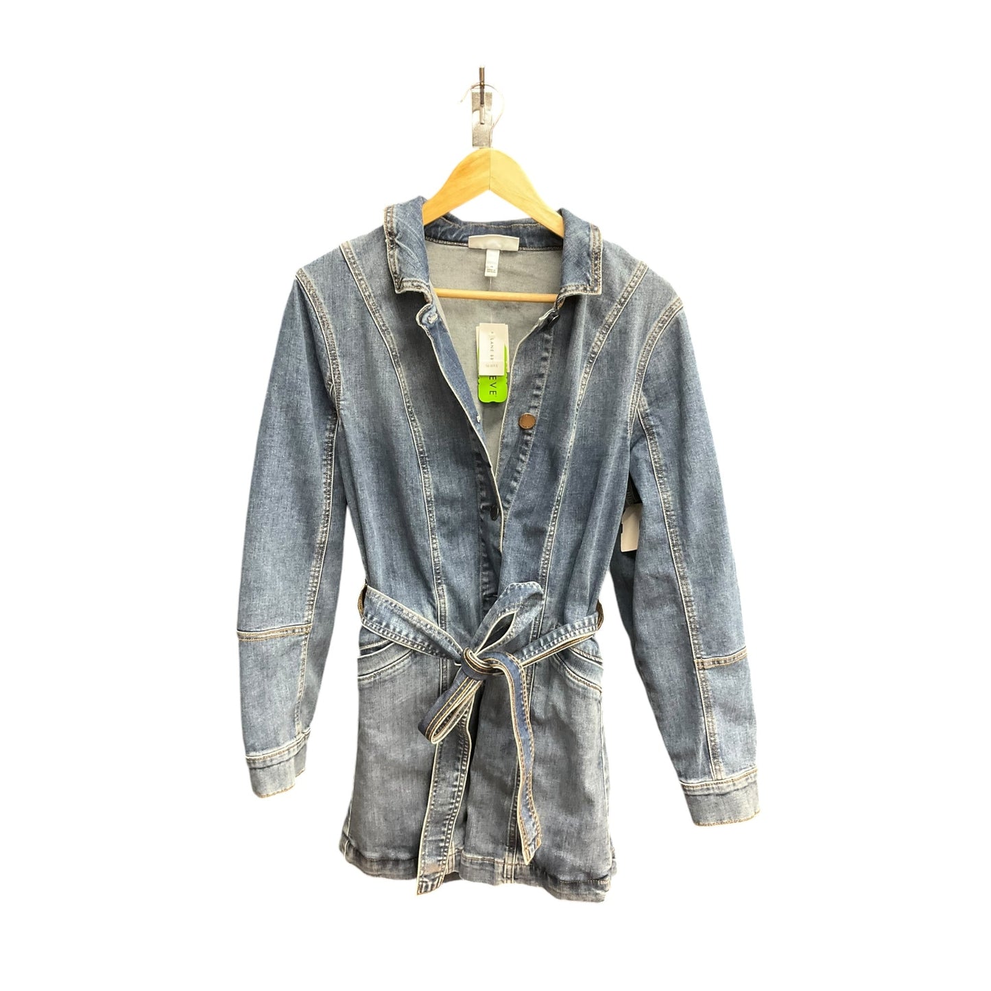 Jacket Denim By Lane Bryant In Blue Denim, Size: Xl