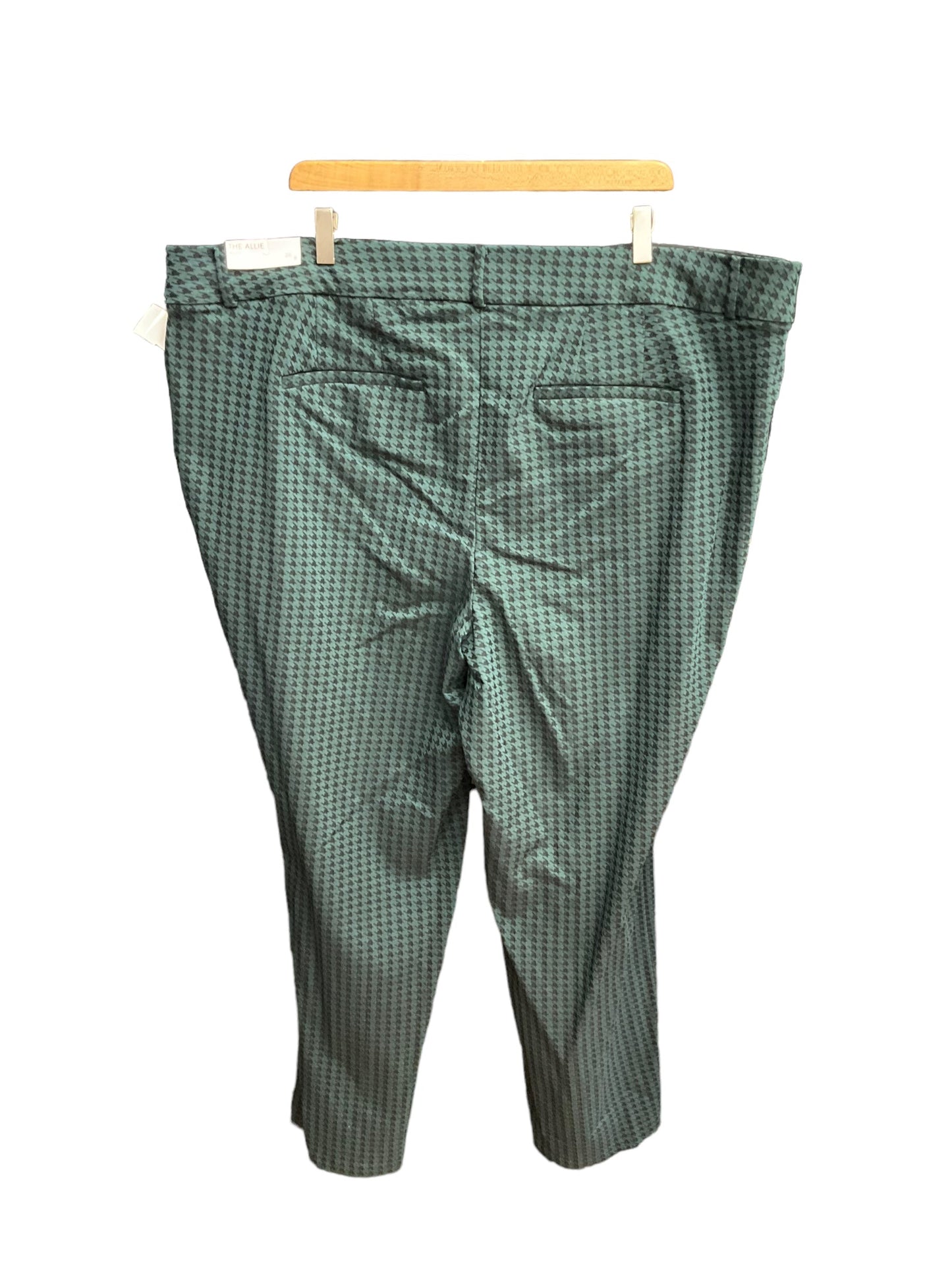 Black & Green Pants Dress Lane Bryant, Size 26