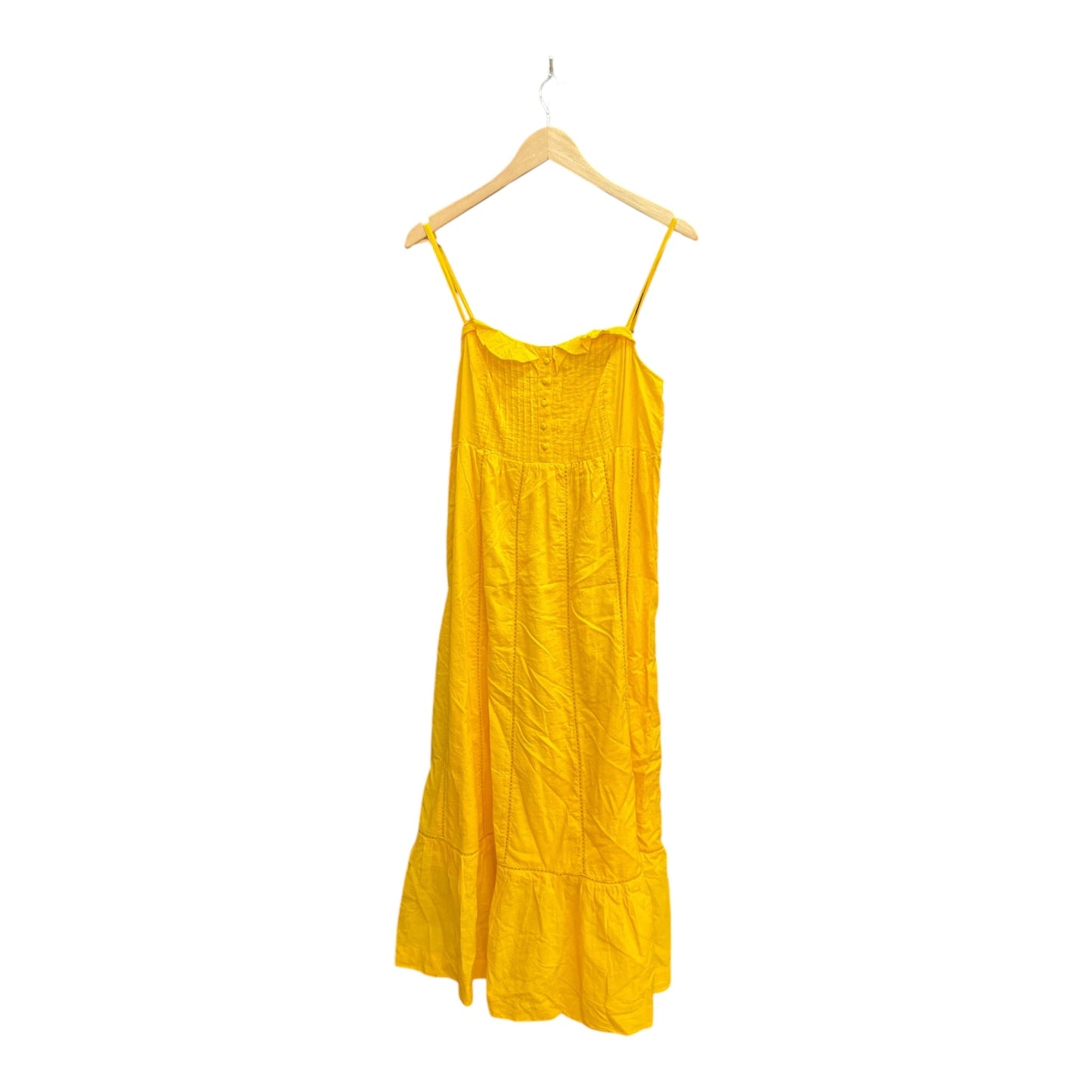 Dress Casual Maxi By Maeve In Yellow, Size: M