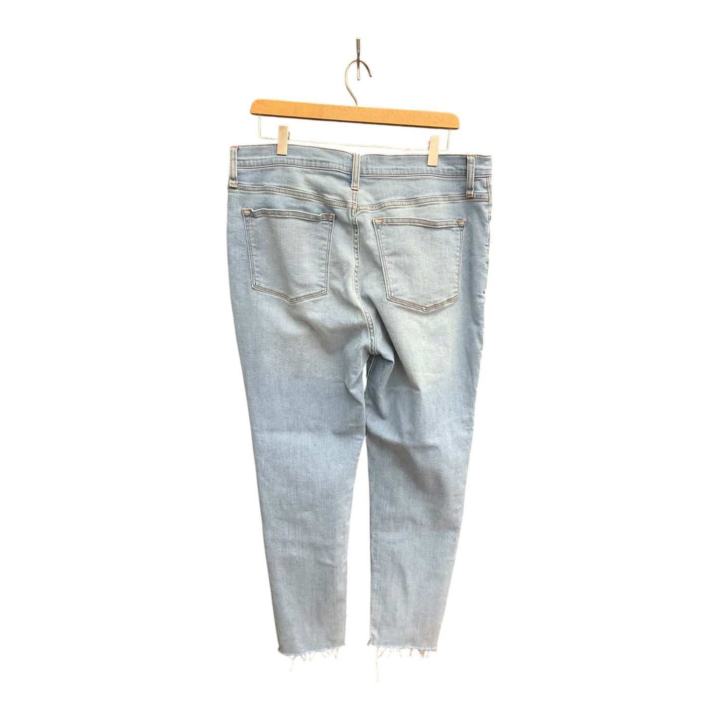 Jeans Cropped By J. Crew In Blue Denim, Size: 14