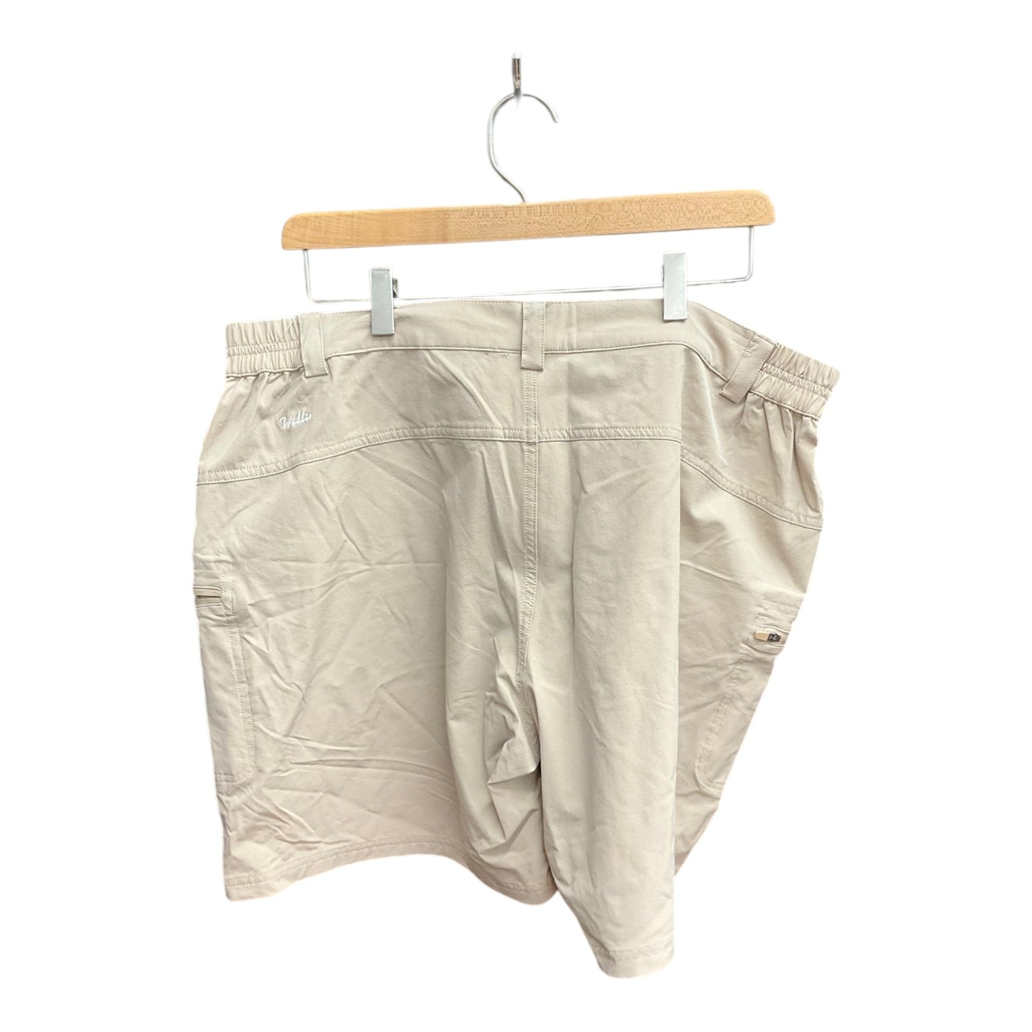 Athletic Shorts By Clothes Mentor In Tan, Size: Xxl