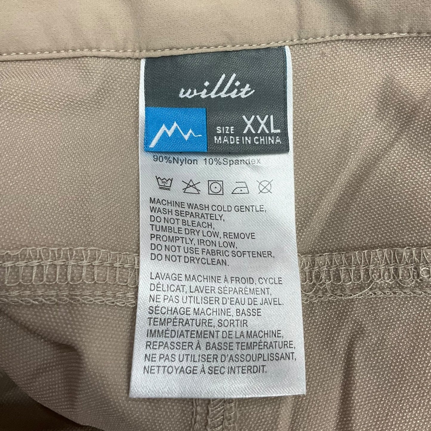 Athletic Shorts By Clothes Mentor In Tan, Size: Xxl