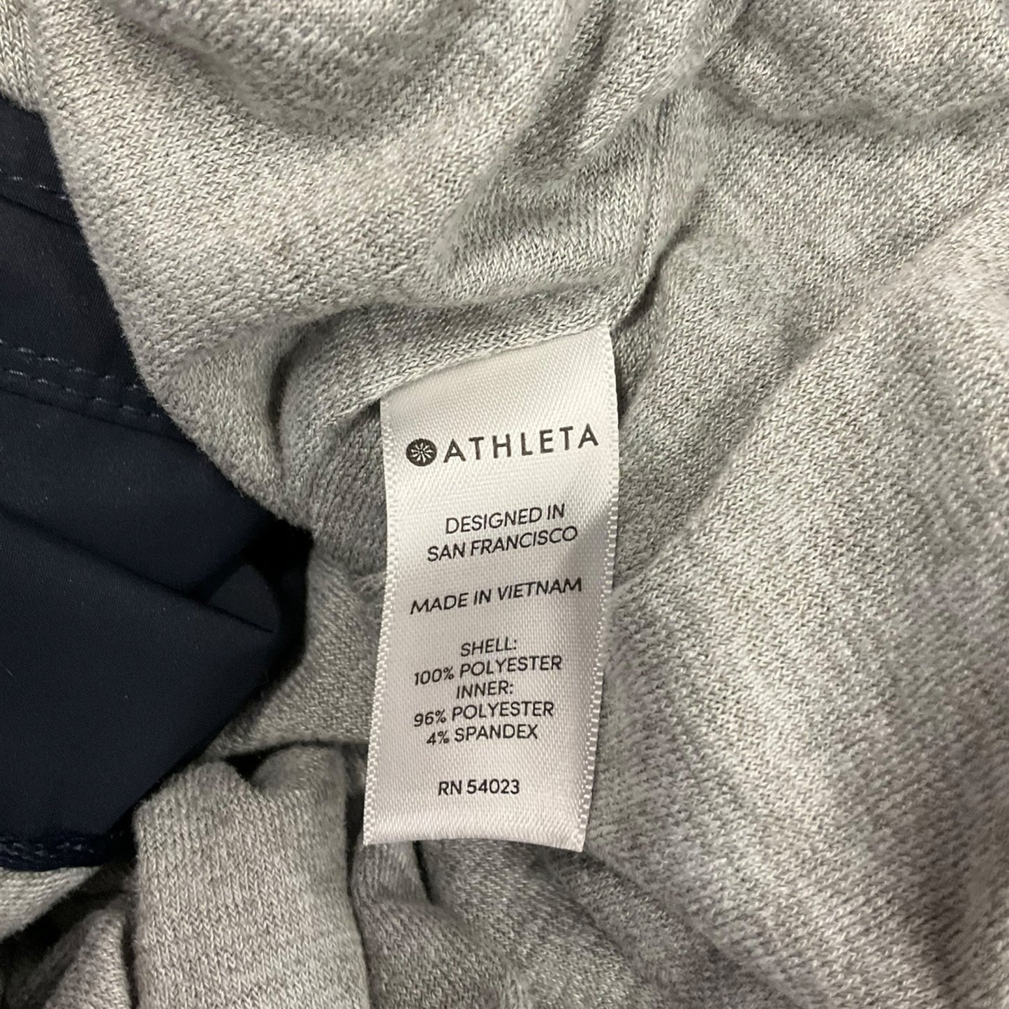 Athletic Jacket By Athleta In Navy, Size: Xl