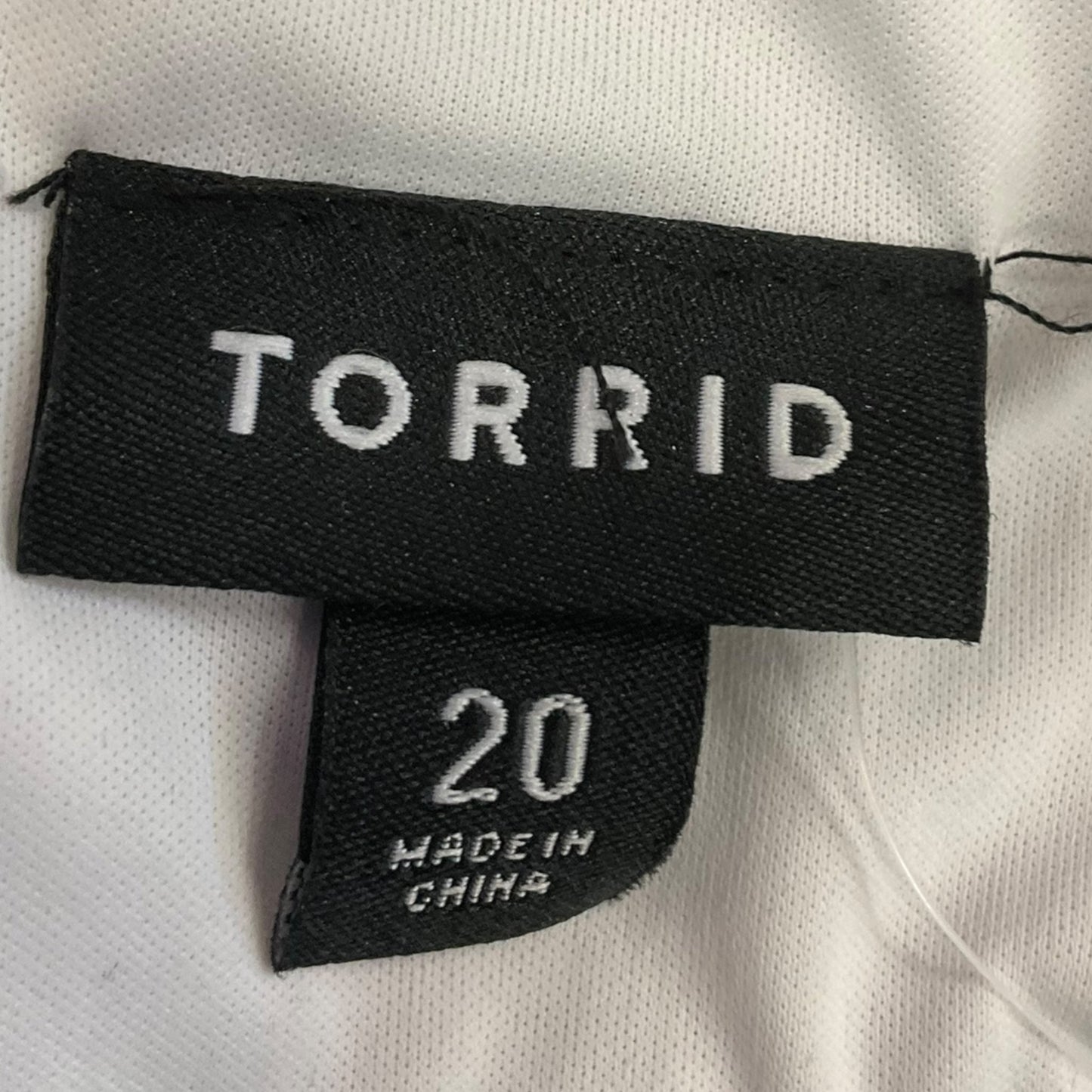 Dress Casual Short By Torrid In Black & White, Size: Xxl