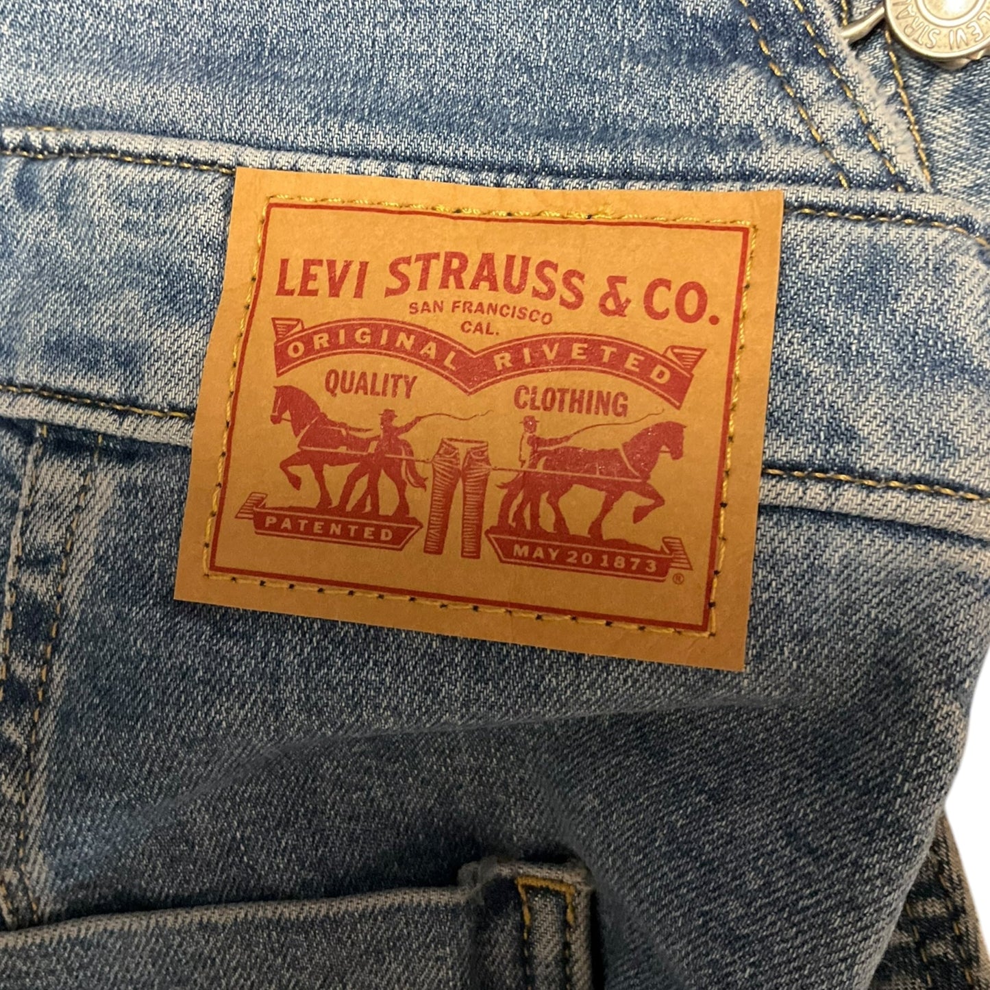 Overalls By Levis In Blue Denim, Size: 14