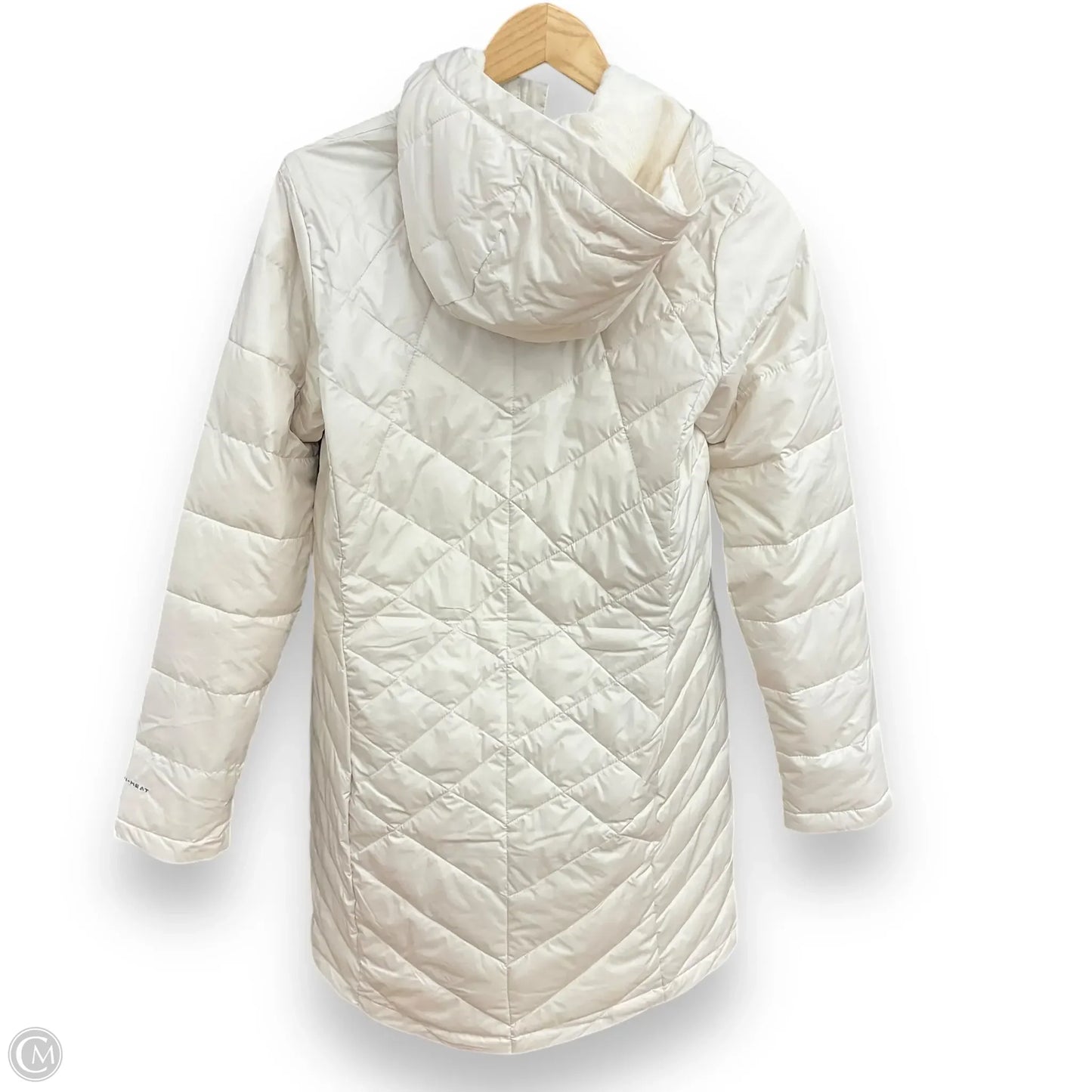 Coat Puffer & Quilted By Columbia In Cream, Size: S