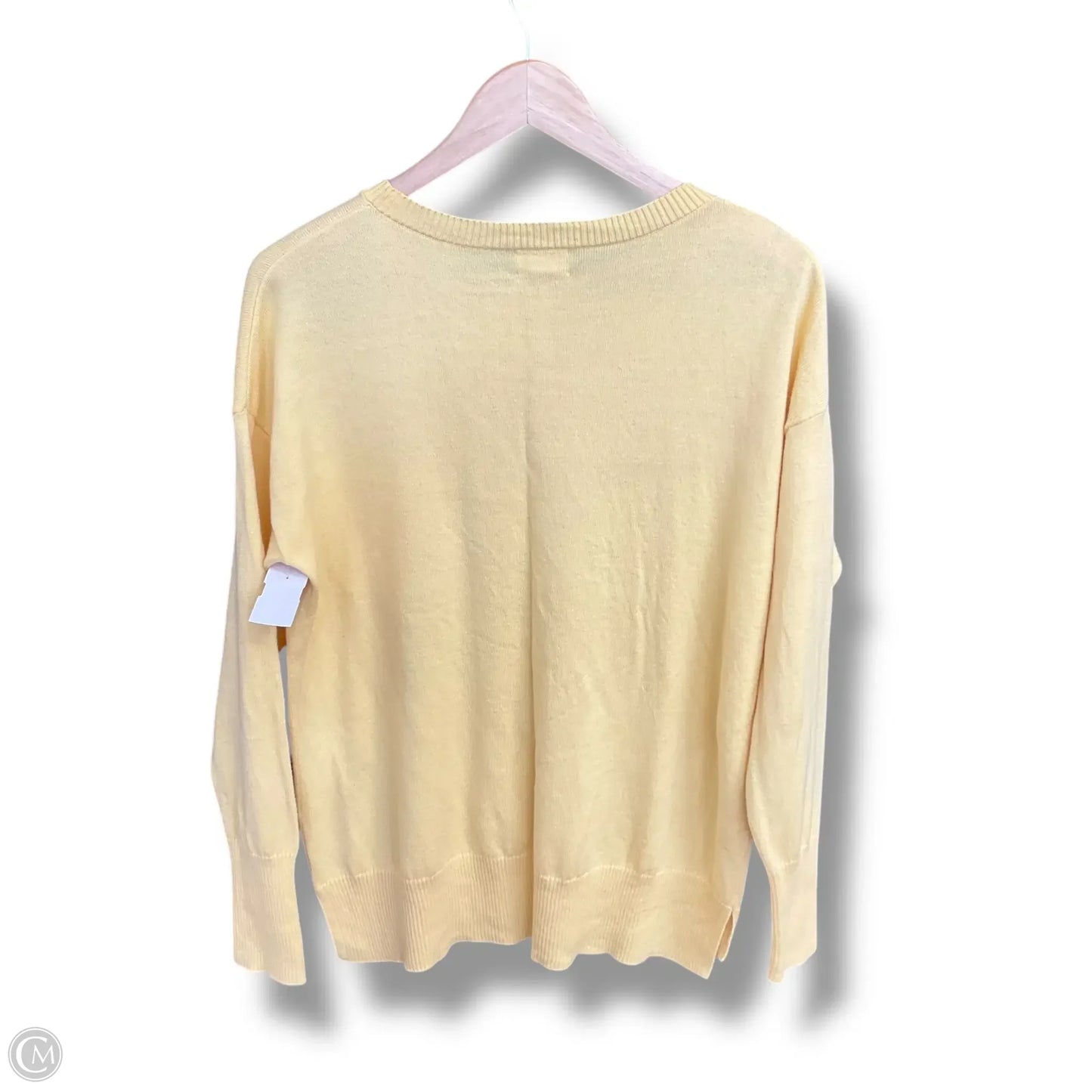 Sweater By Caslon In Yellow, Size: M