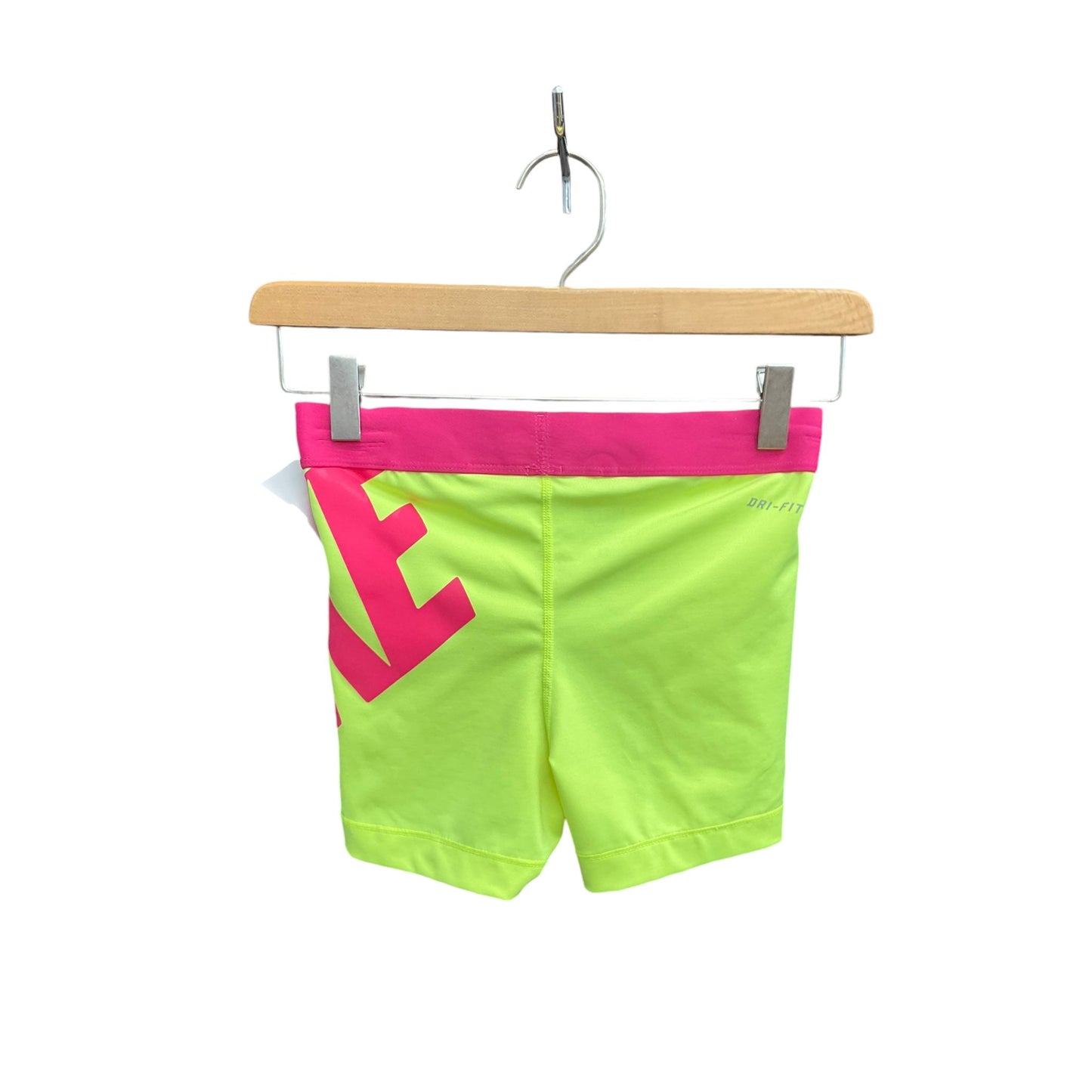 Athletic Shorts By Nike In Yellow, Size: S