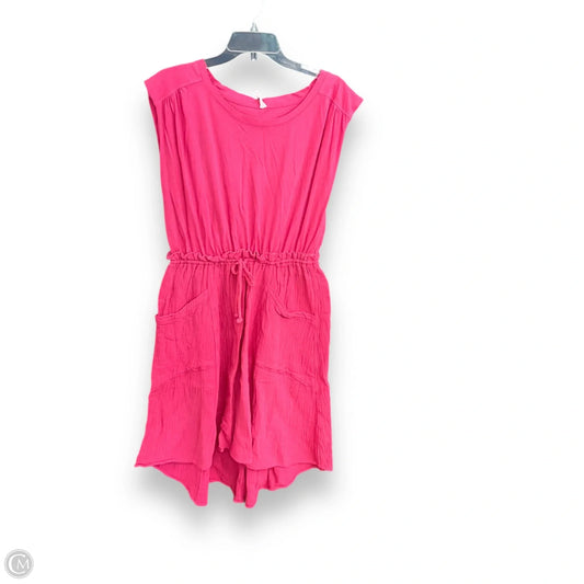 Dress Casual Midi By Daily Practice By Anthropologie In Pink, Size: S
