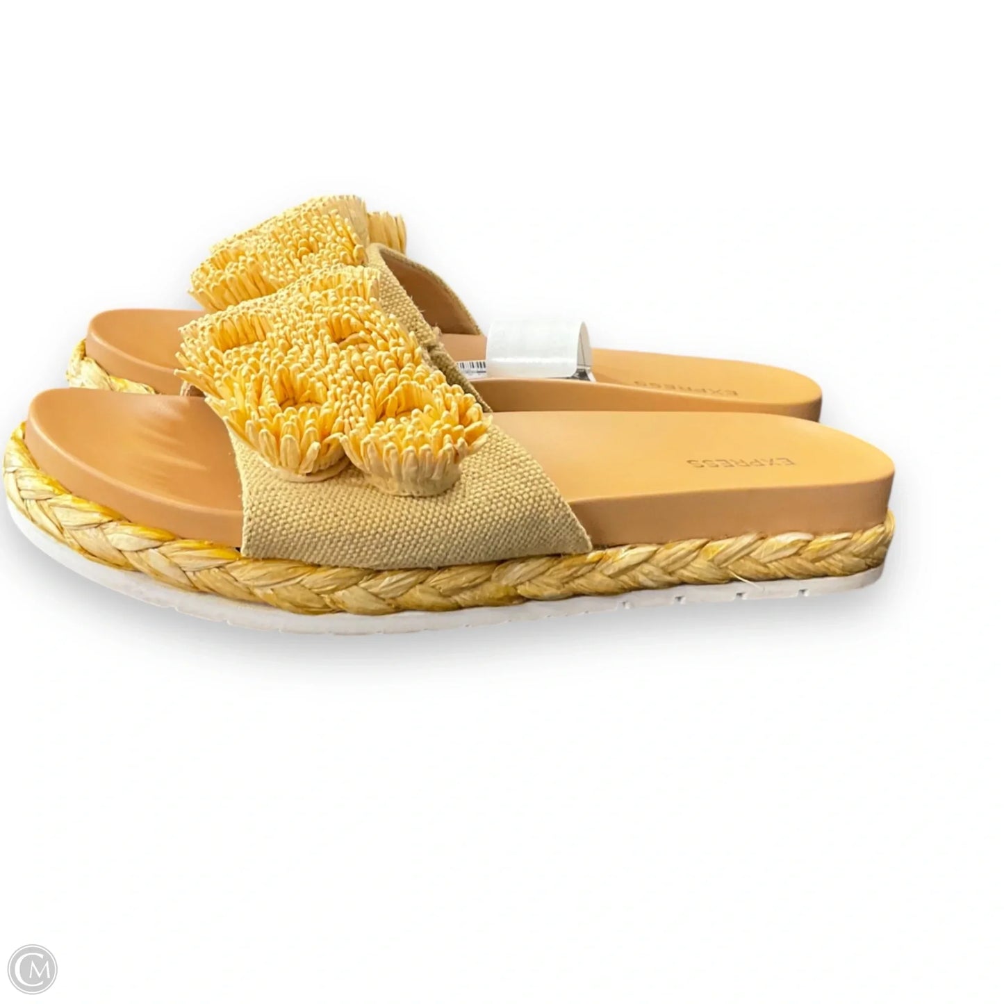 Sandals Flats By Express In Tan, Size: 7