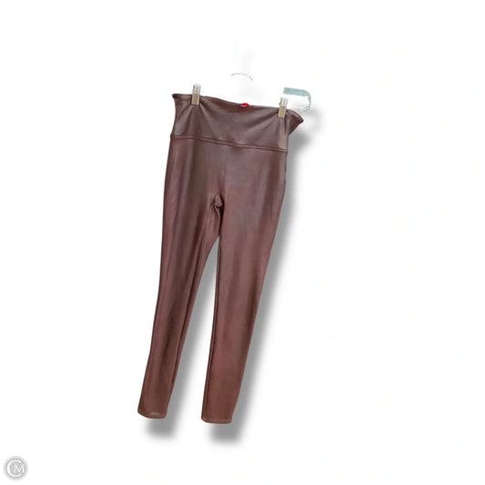 Pants Leggings By Spanx In Red, Size: M