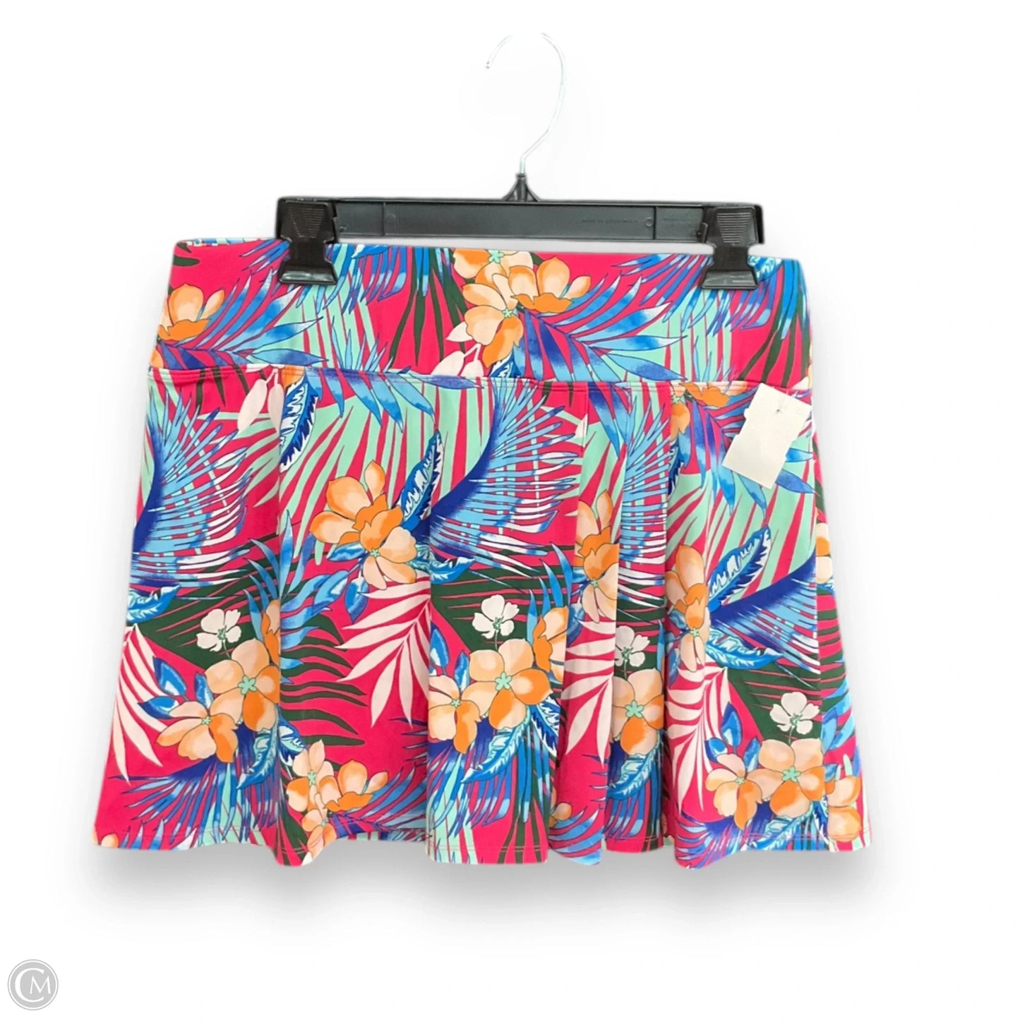 Athletic Skort By Tommy Bahama In Tropical Print, Size: L
