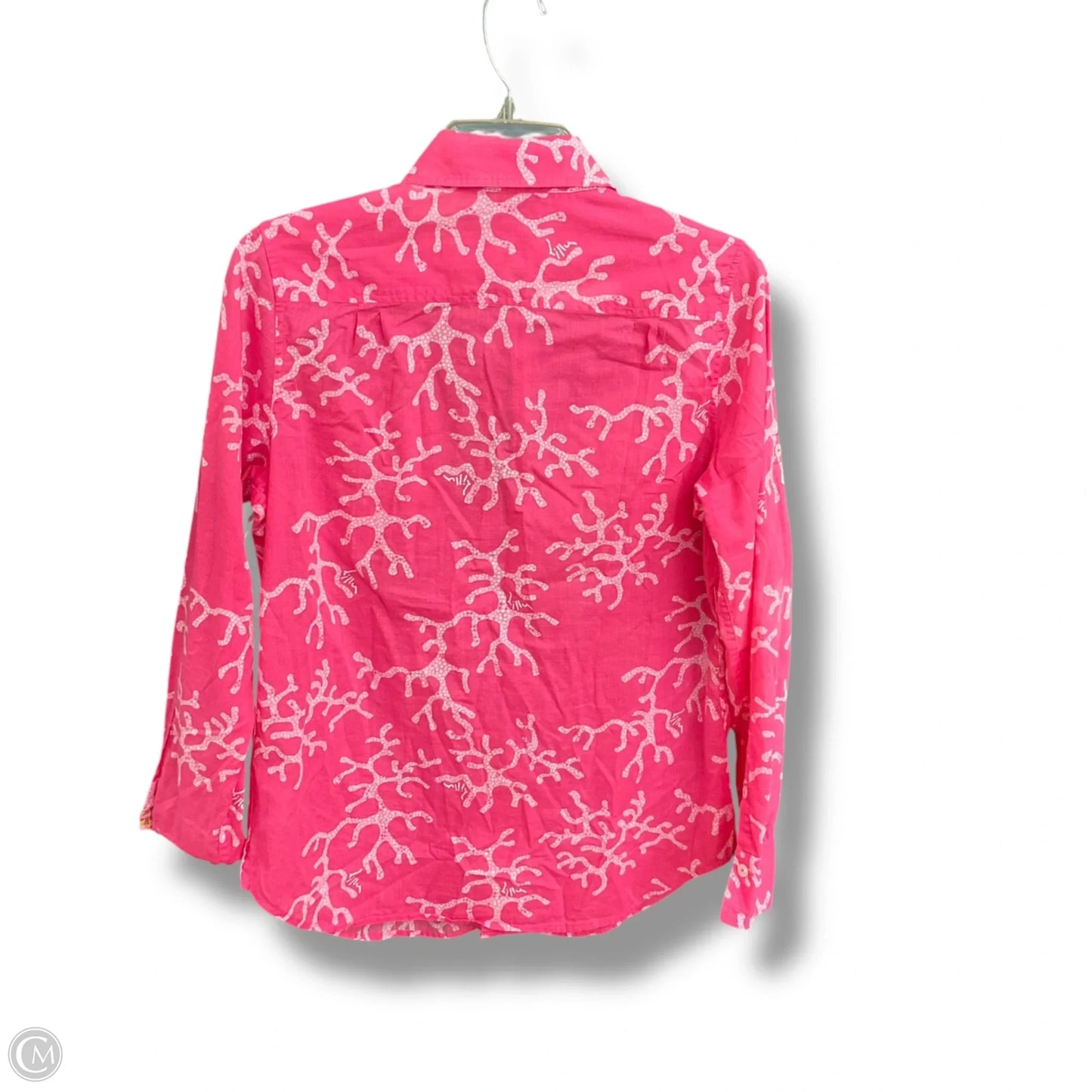 Blouse Designer By Lilly Pulitzer In Pink, Size: S