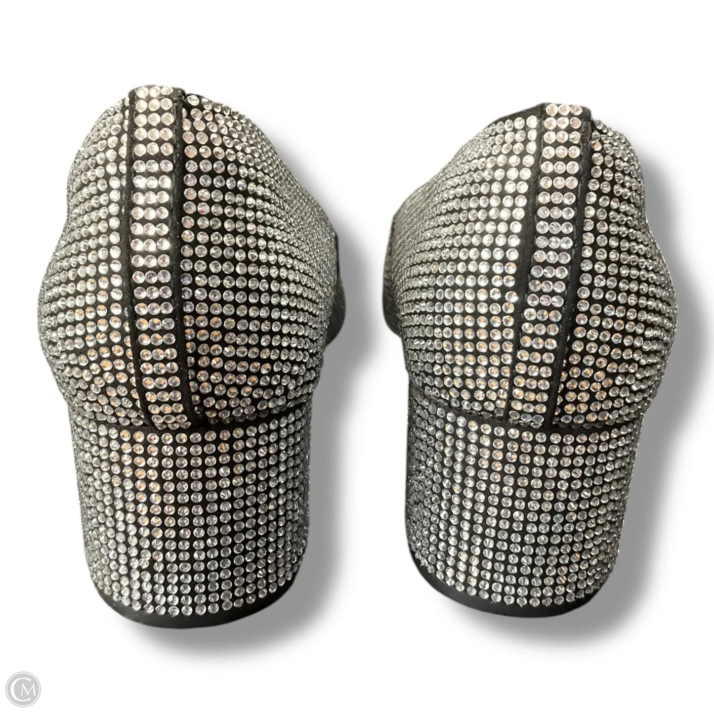 Shoes Heels Block By Lane Bryant In Silver, Size: 8