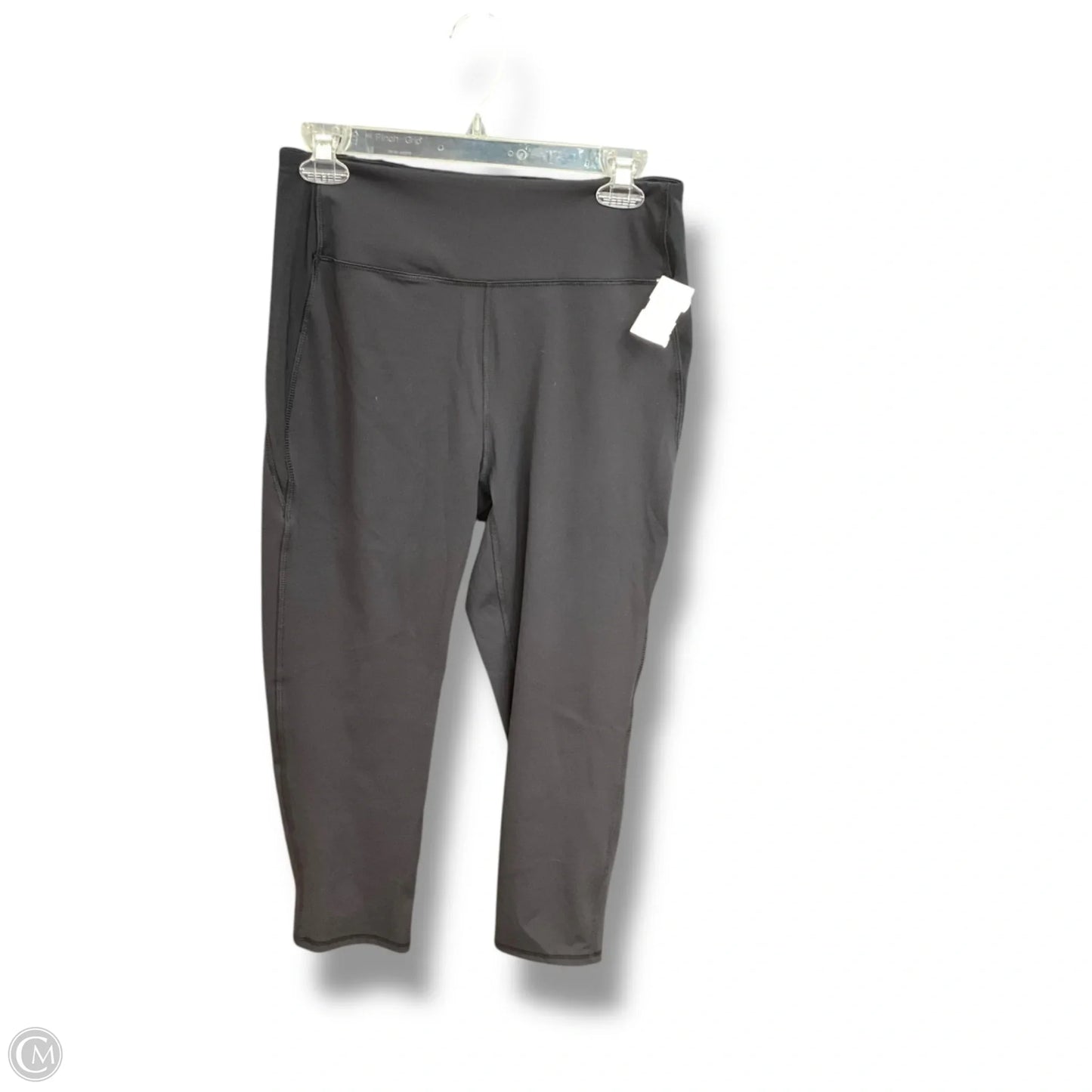 Athletic Leggings By Spyder In Black, Size: L