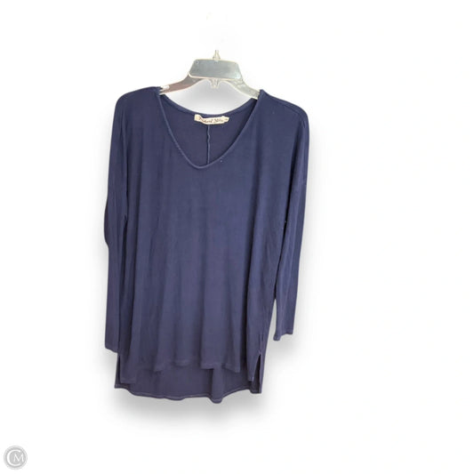 Tunic Long Sleeve By Michael Stars In Blue, Size: Osfm