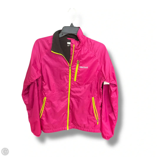 Jacket Windbreaker By Marmot In Pink, Size: M