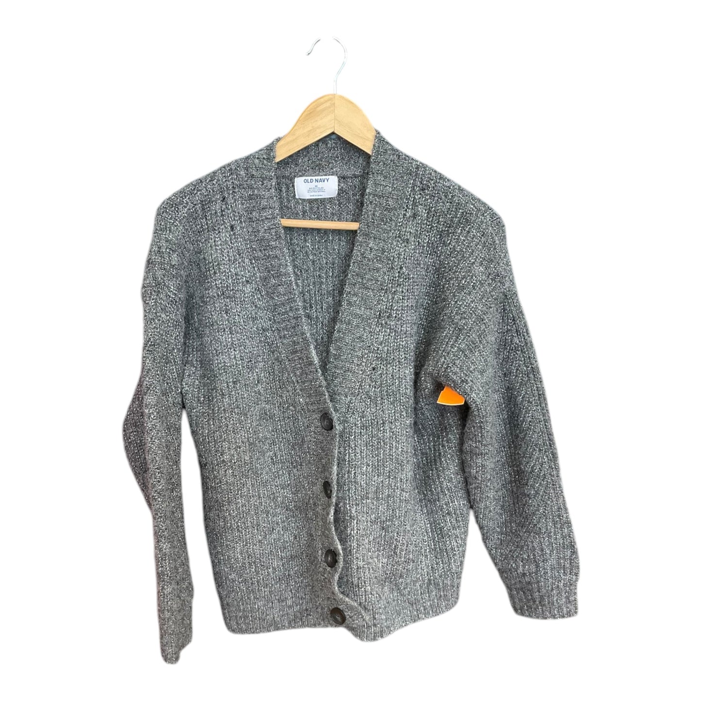 Sweater Cardigan By Old Navy In Grey, Size: Xs