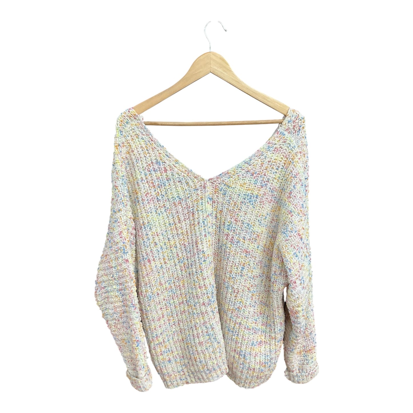 Sweater By Ultra Flirt In Multi-colored, Size: 1x