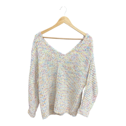 Sweater By Ultra Flirt In Multi-colored, Size: 1x