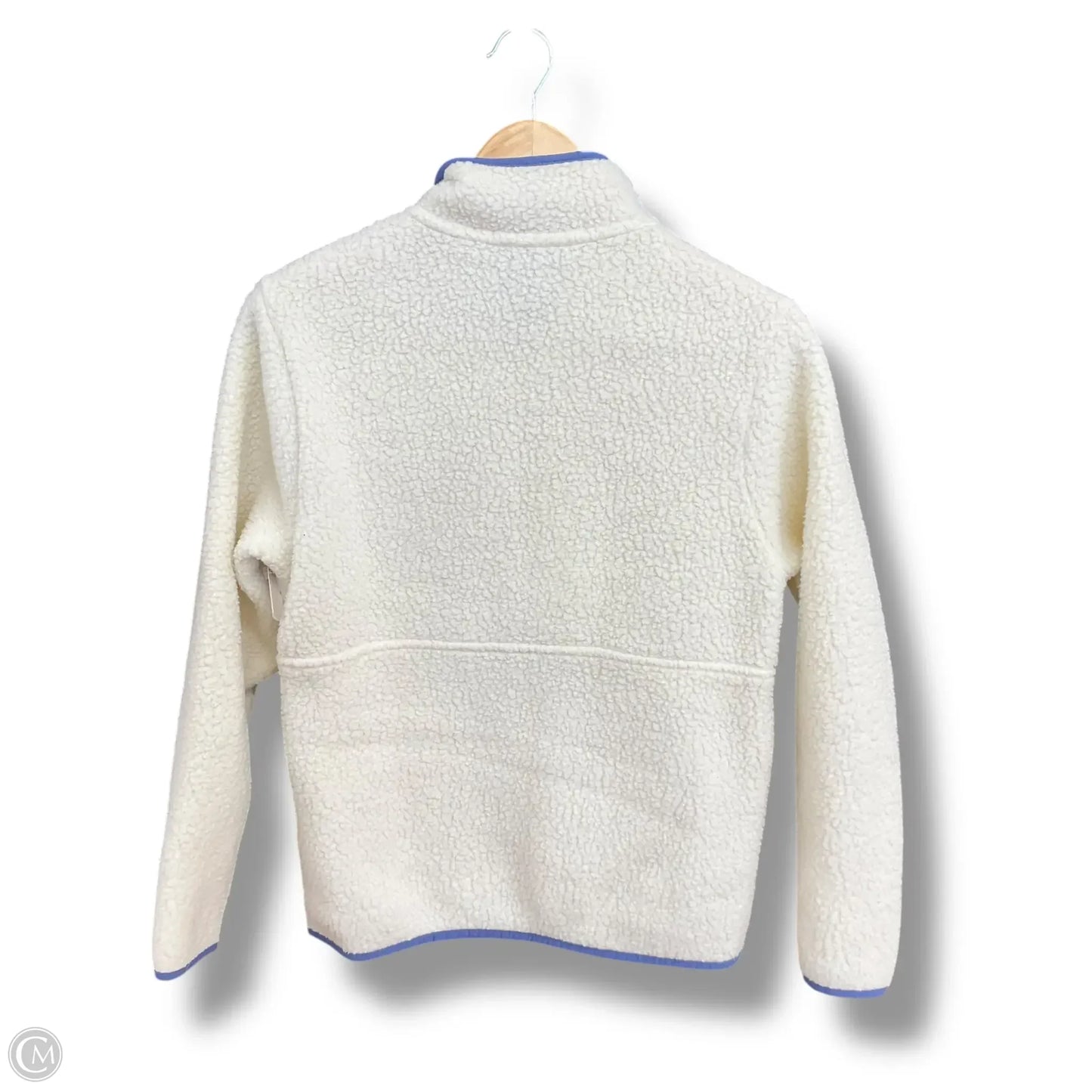 Sweatshirt Collar By Patagonia In Cream, Size: Xs