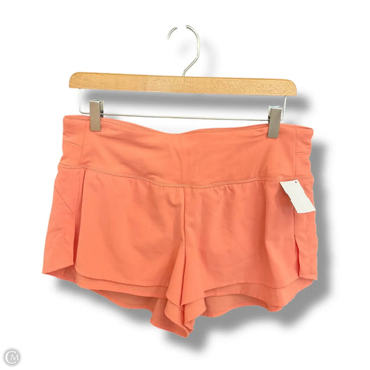 Athletic Shorts By Calia In Orange, Size: M