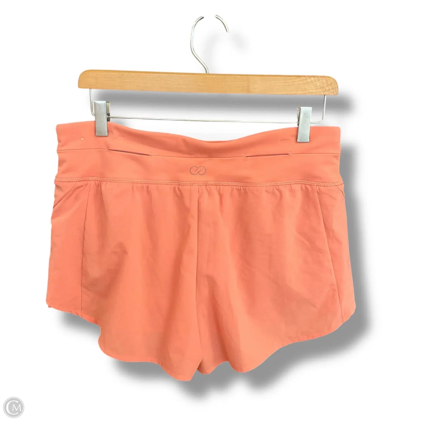 Athletic Shorts By Calia In Orange, Size: M