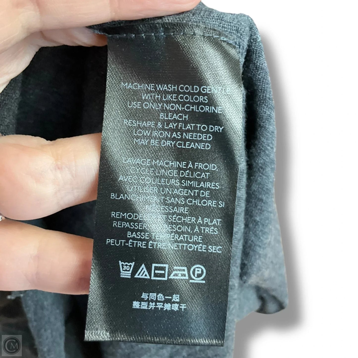 Top Long Sleeve By Free People In Grey, Size: S