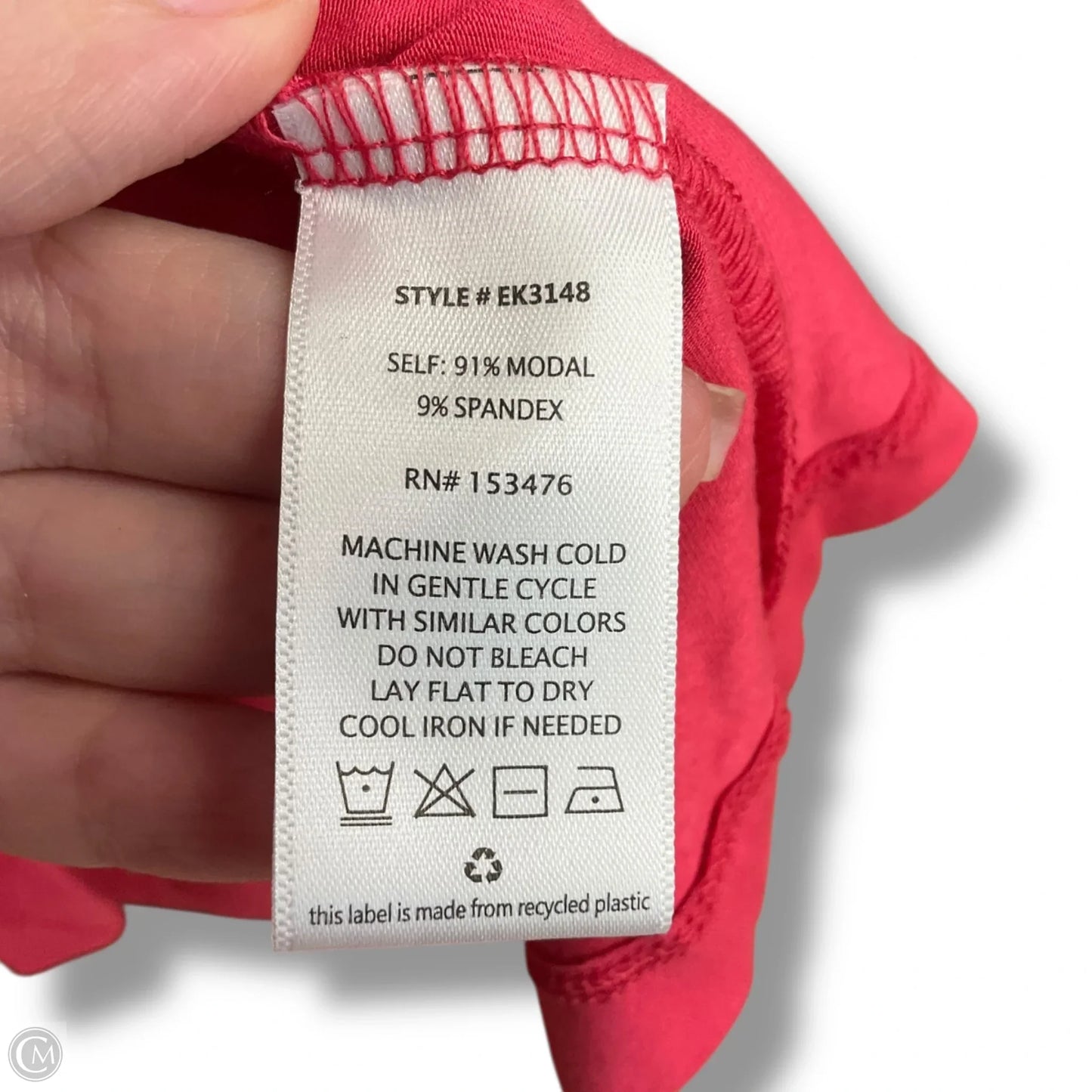 Top Sleeveless Basic By Evereve In Pink, Size: S