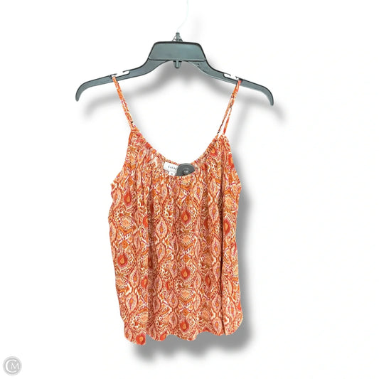 Top Sleeveless By Evereve In Multi-colored, Size: M