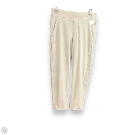 Athletic Pants By Athleta In Cream, Size: Xs