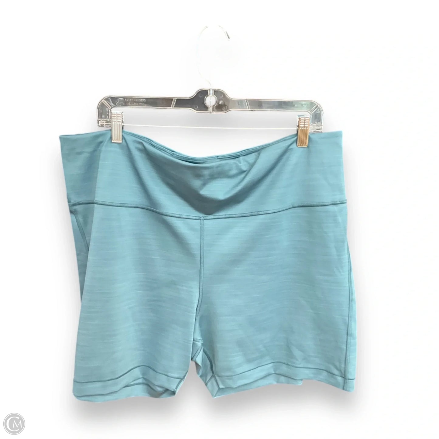 Athletic Shorts By Athleta In Blue, Size: 3x