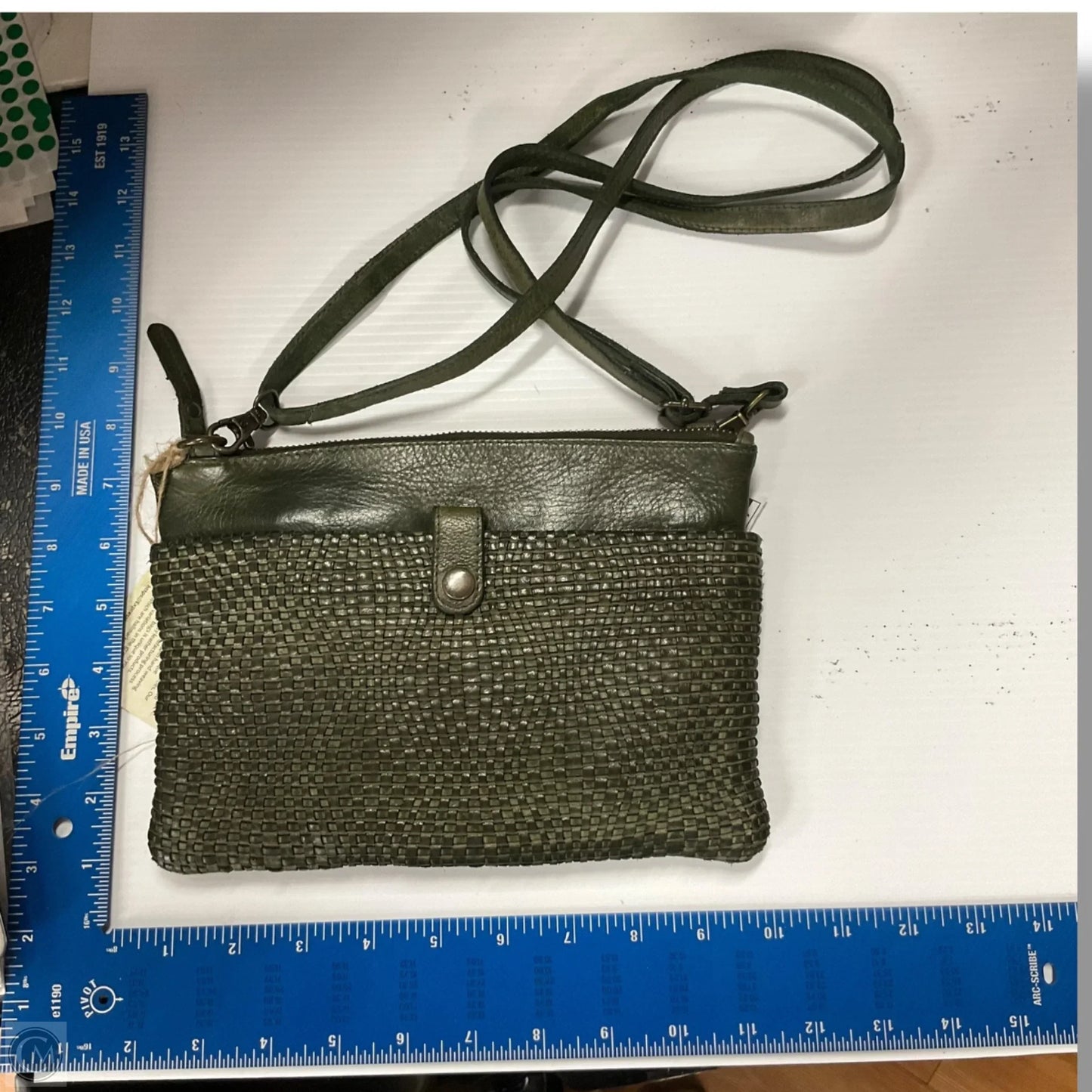 Crossbody Leather By Milo, Size: Medium