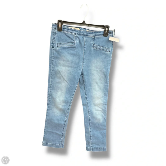 Jeans Straight By Pilcro In Blue Denim, Size: 6