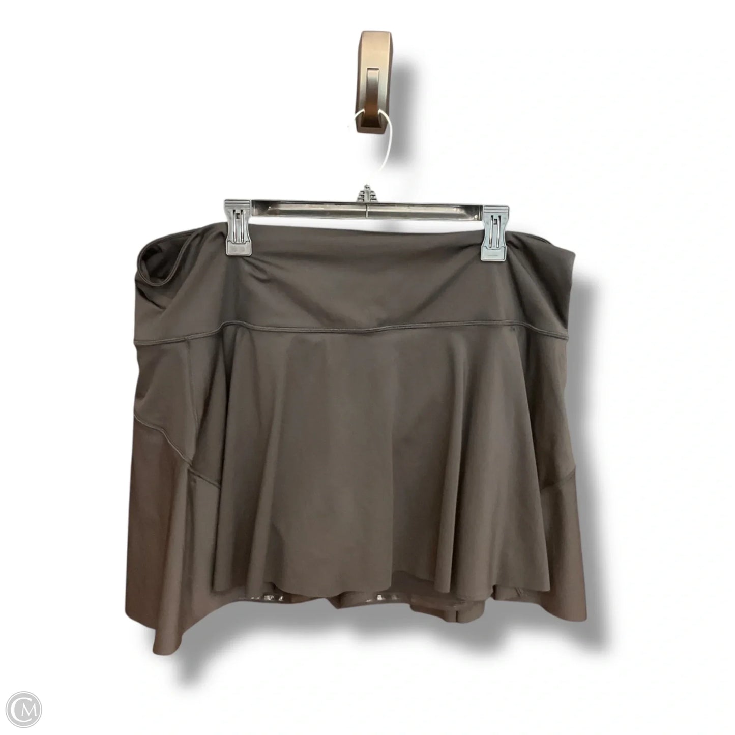 Athletic Skort By Athleta In Black, Size: 2x