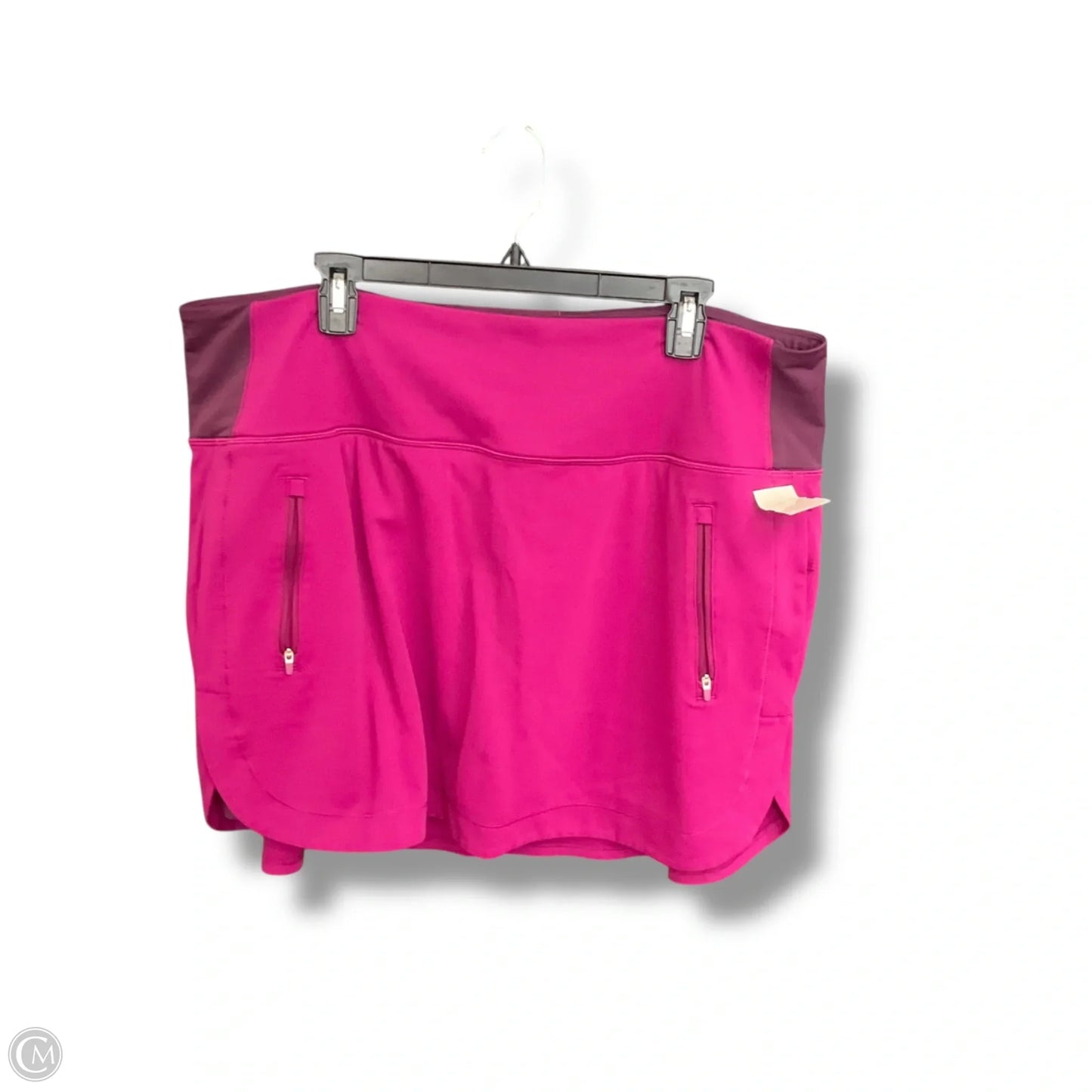 Athletic Skort By Athleta In Purple, Size: 2x
