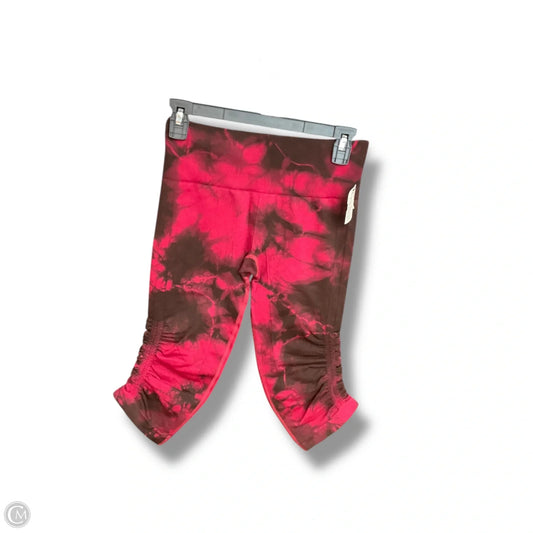 Athletic Shorts By Lululemon In Tie Dye Print, Size: 6